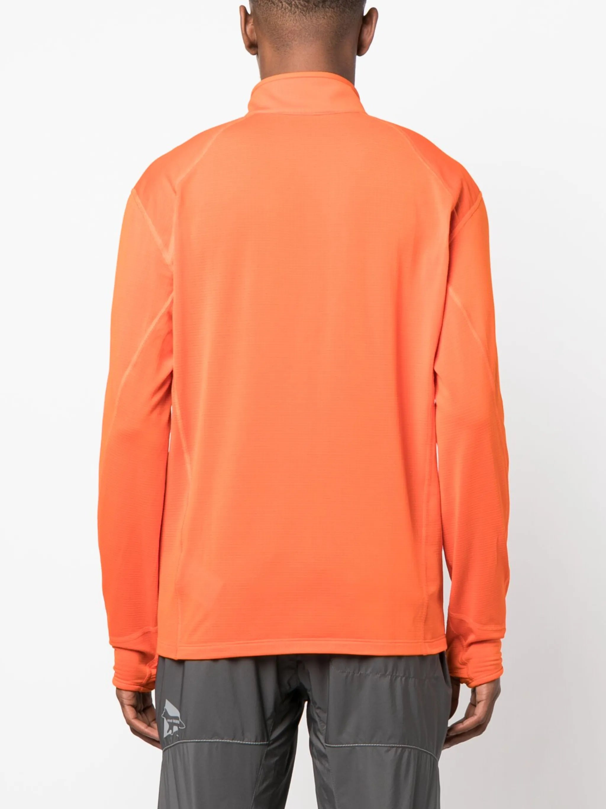 Delta high-neck zip-up jacket