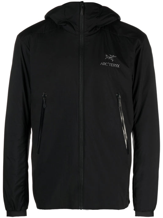Beta zip-up hooded jacket
