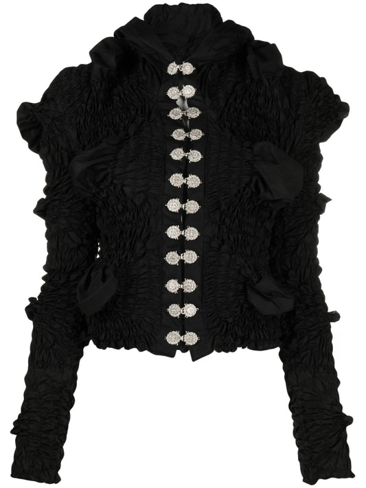 Armour smocked cotton shirt