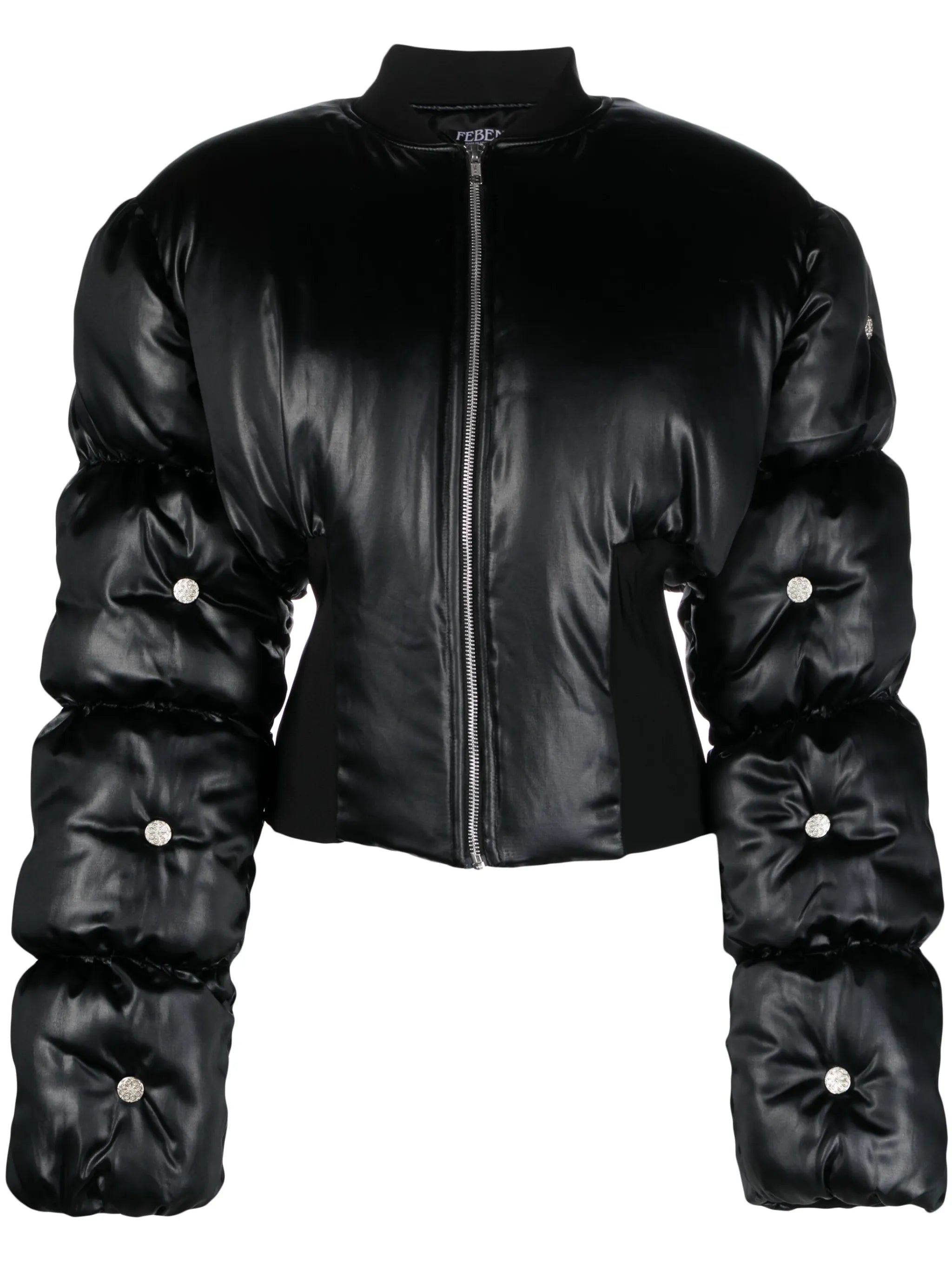 Escargot puffer jacket