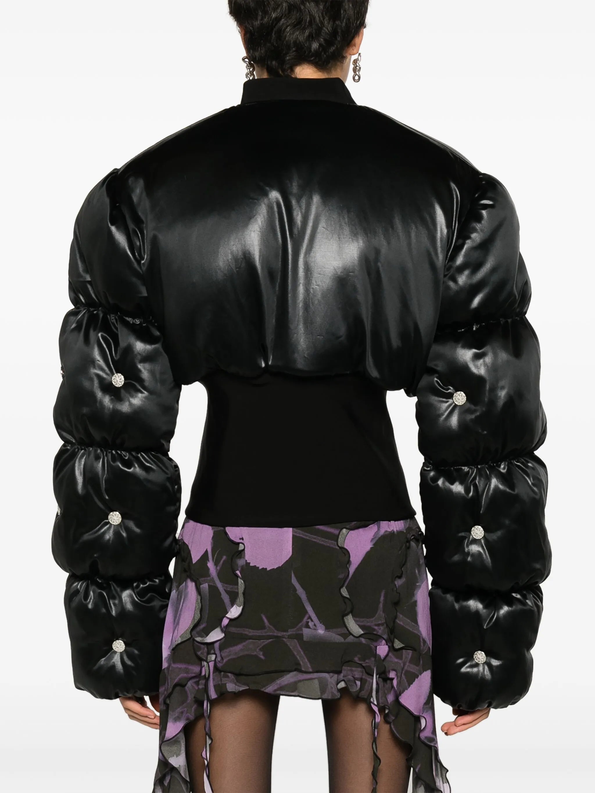 Escargot puffer jacket