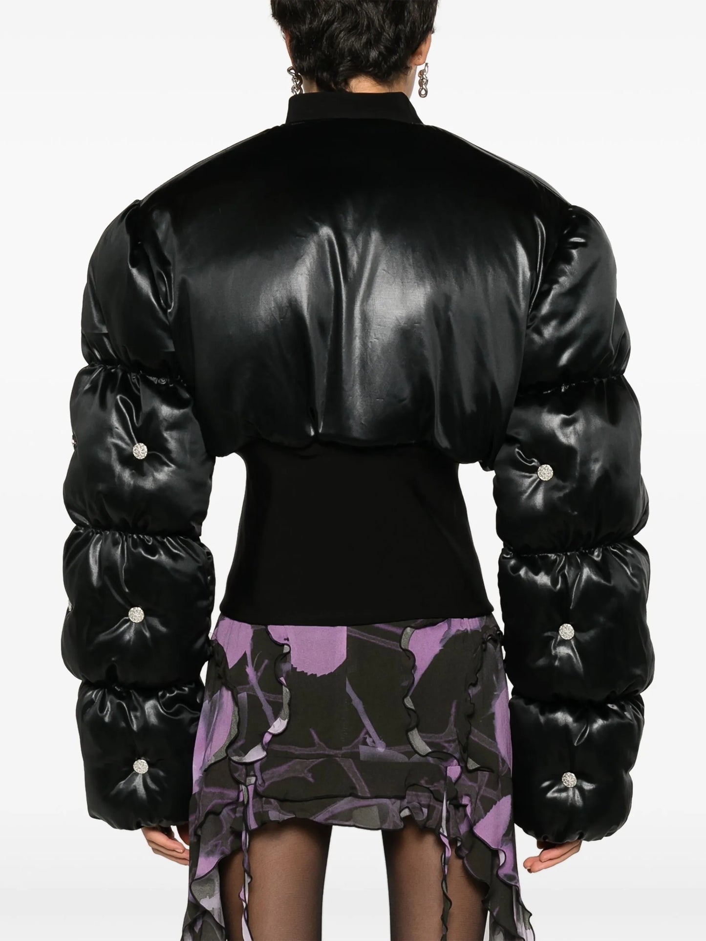 Escargot puffer jacket