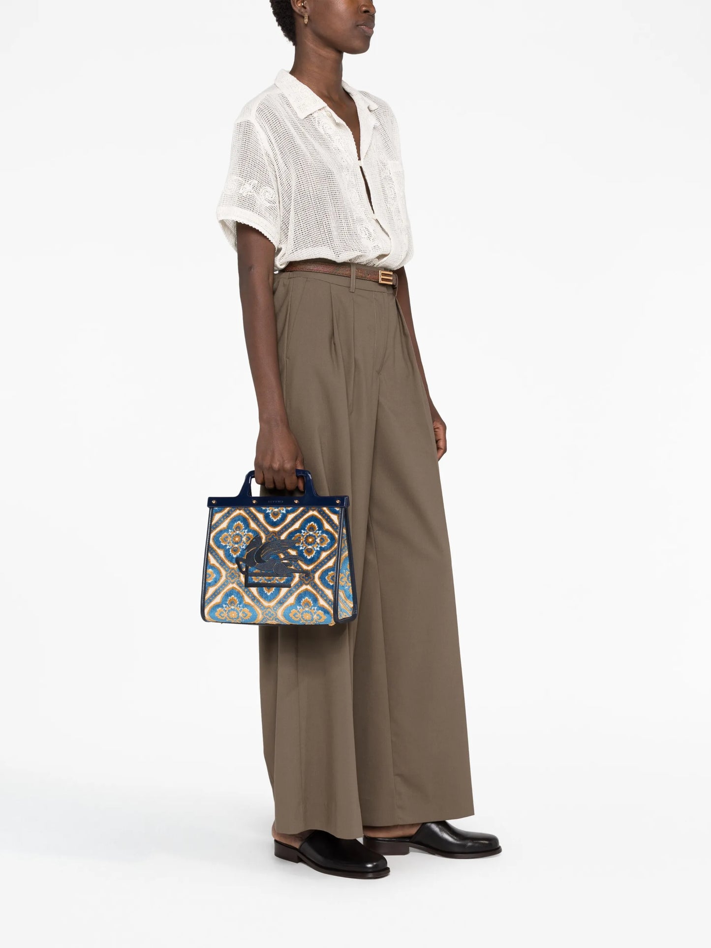 small Love Trotter jacquard tote bag