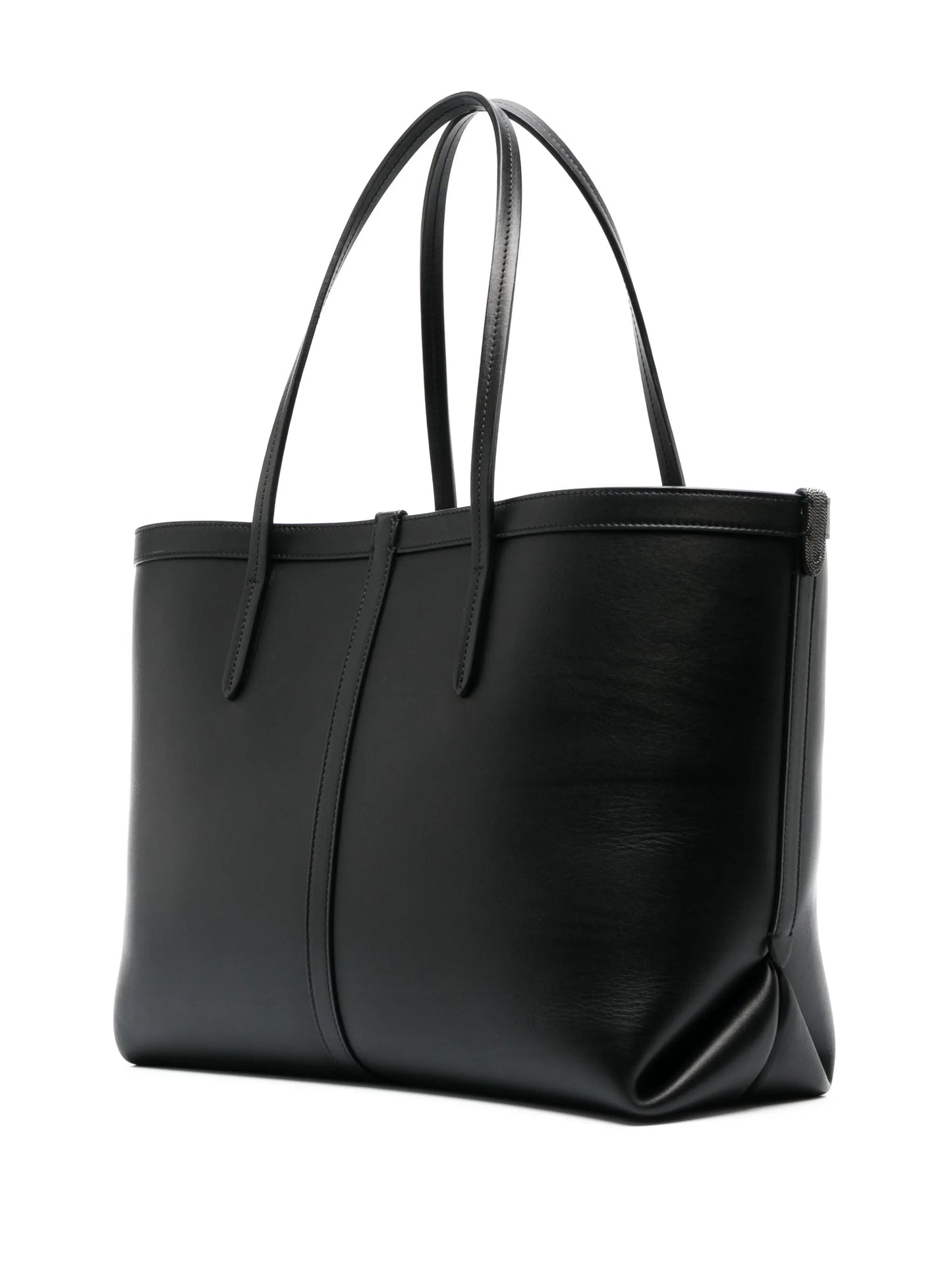 large panelled tote bag