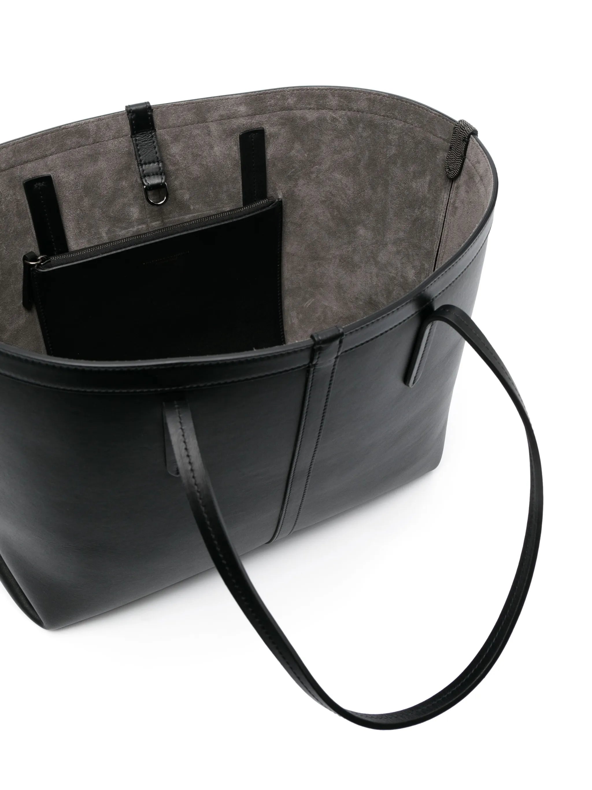 large panelled tote bag