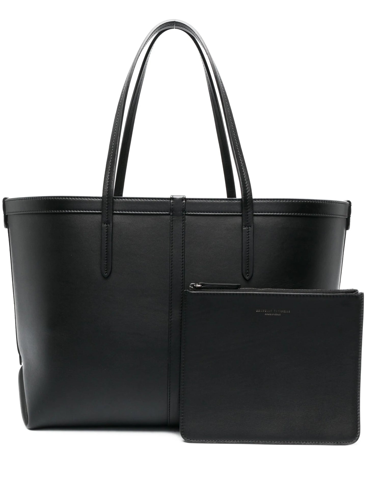 large panelled tote bag