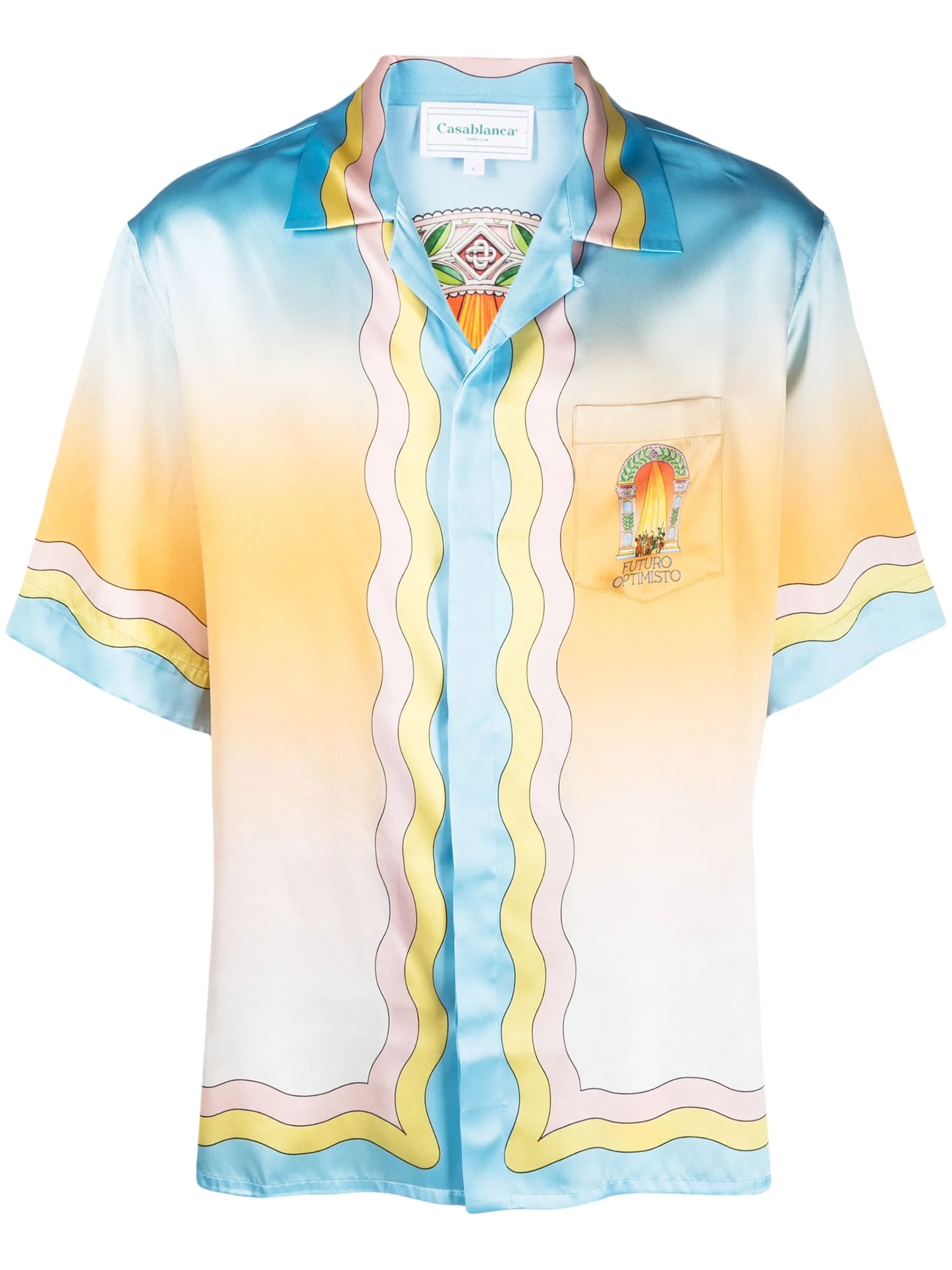 La Danse printed short-sleeved shirt