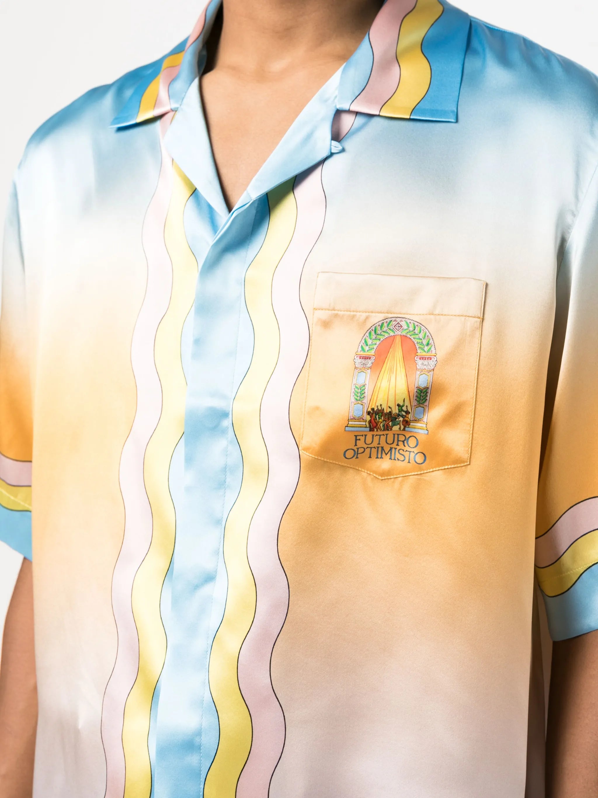 La Danse printed short-sleeved shirt