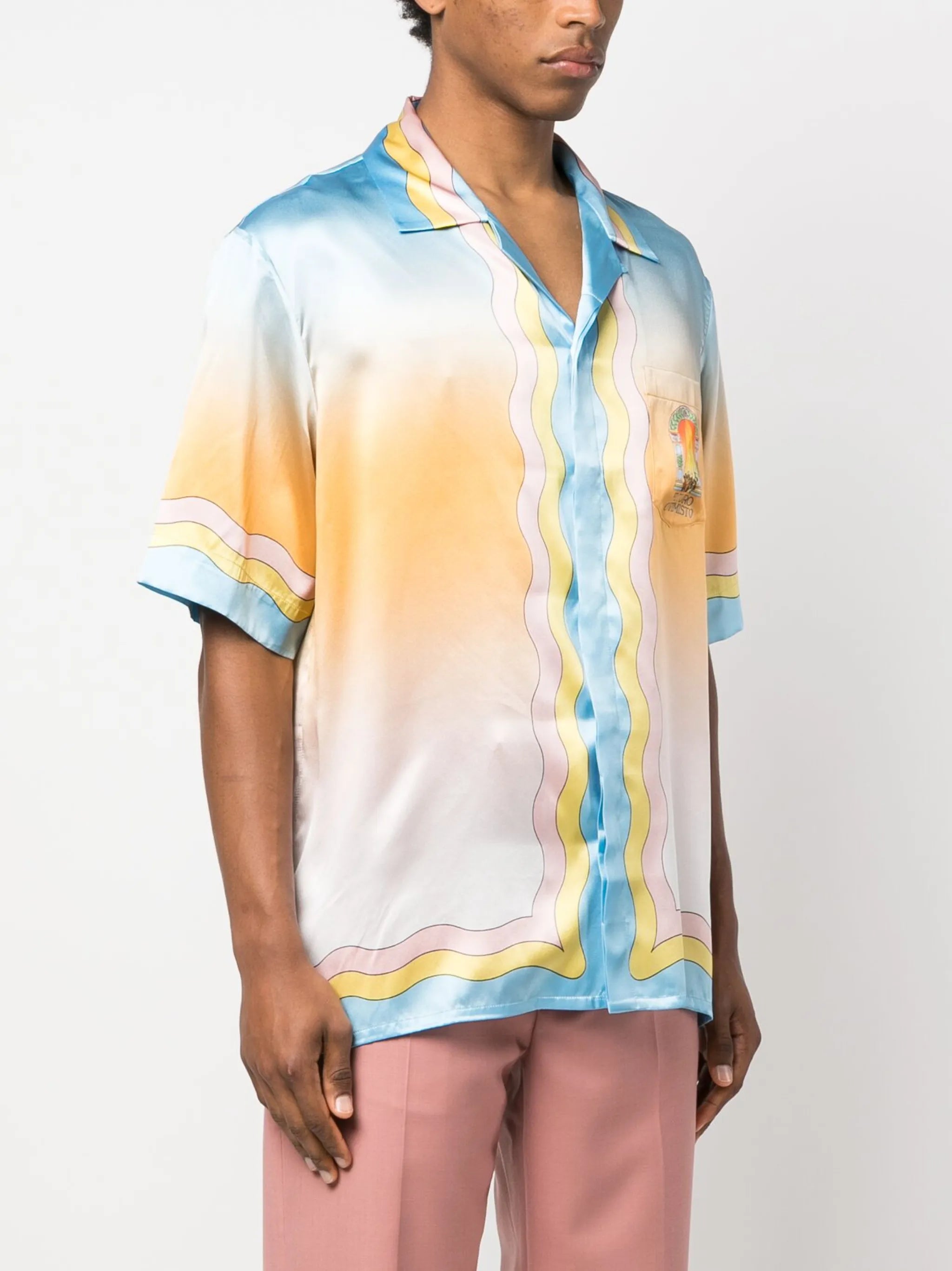 La Danse printed short-sleeved shirt