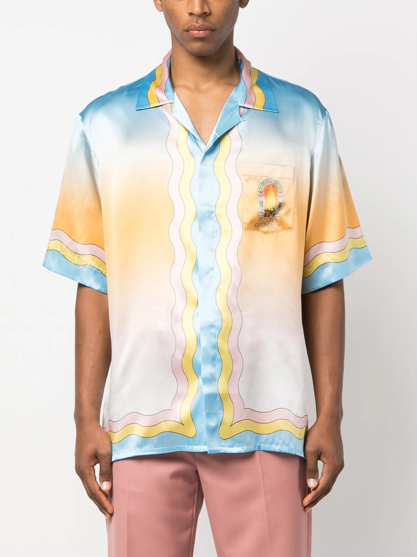 La Danse printed short-sleeved shirt