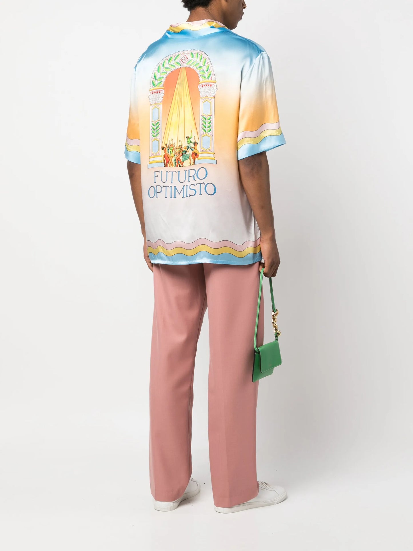 La Danse printed short-sleeved shirt