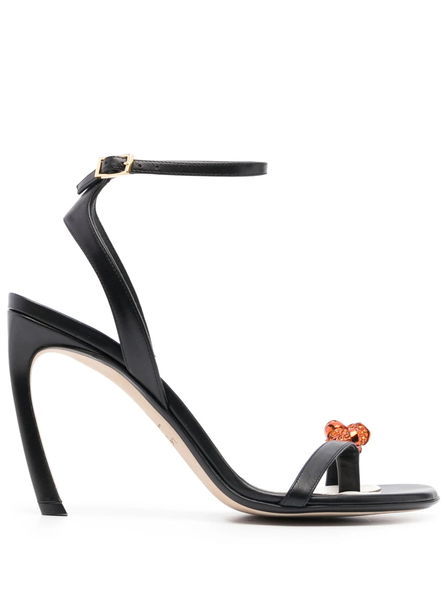 crystal-embellished 105mm sandals