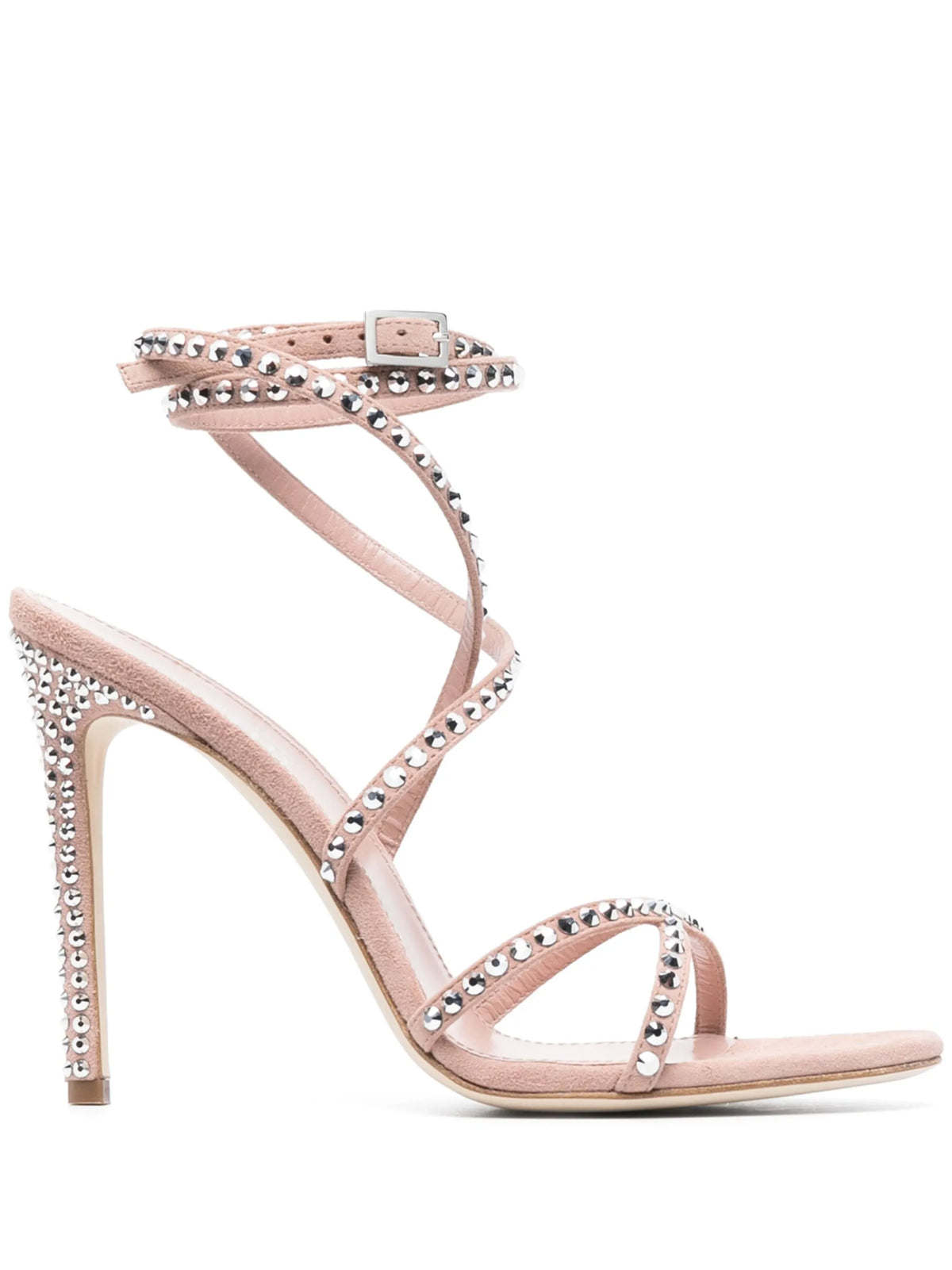 Holly Zoe lace-up 115mm sandals