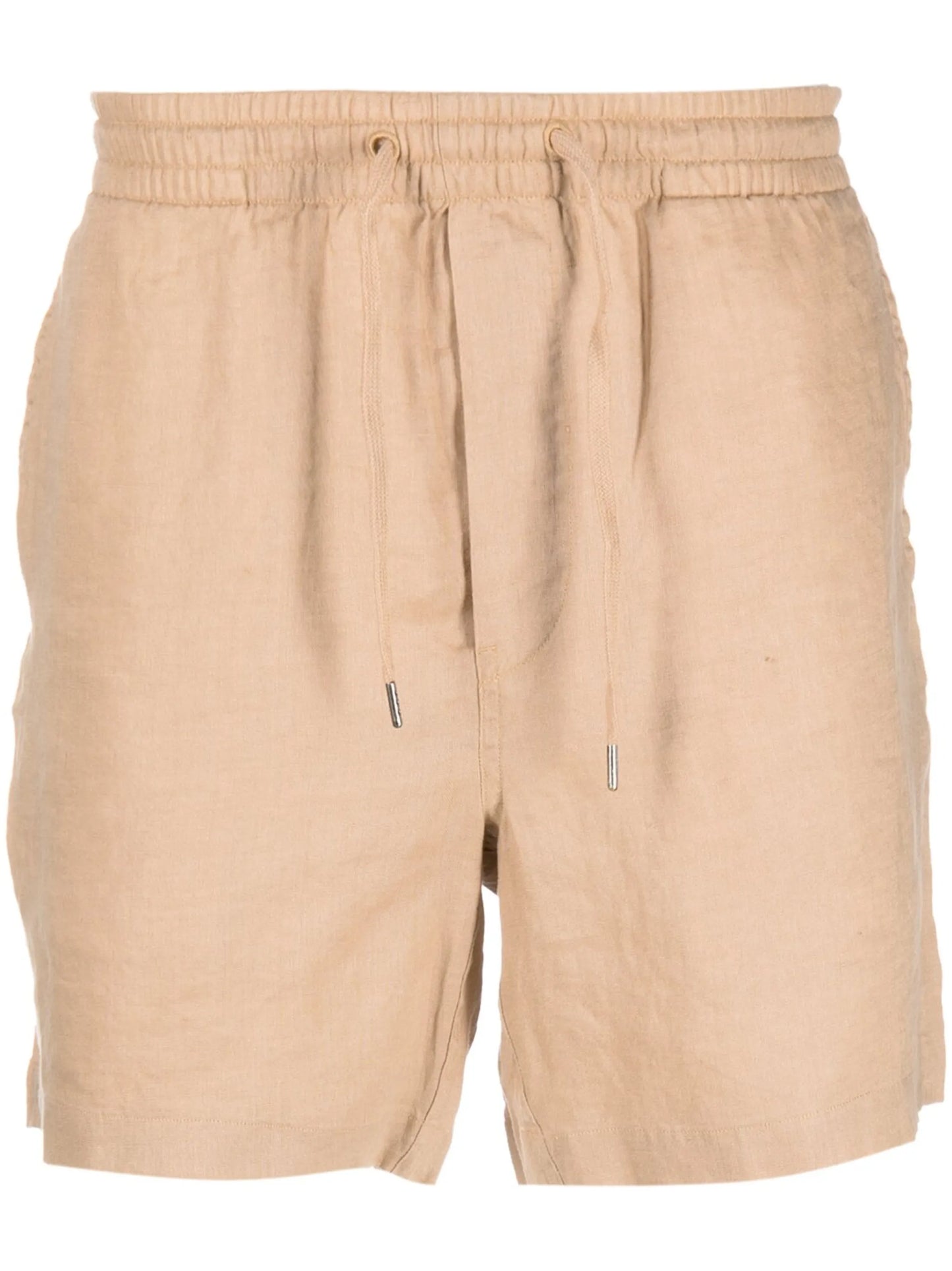 Polo Pony-motif linen shorts