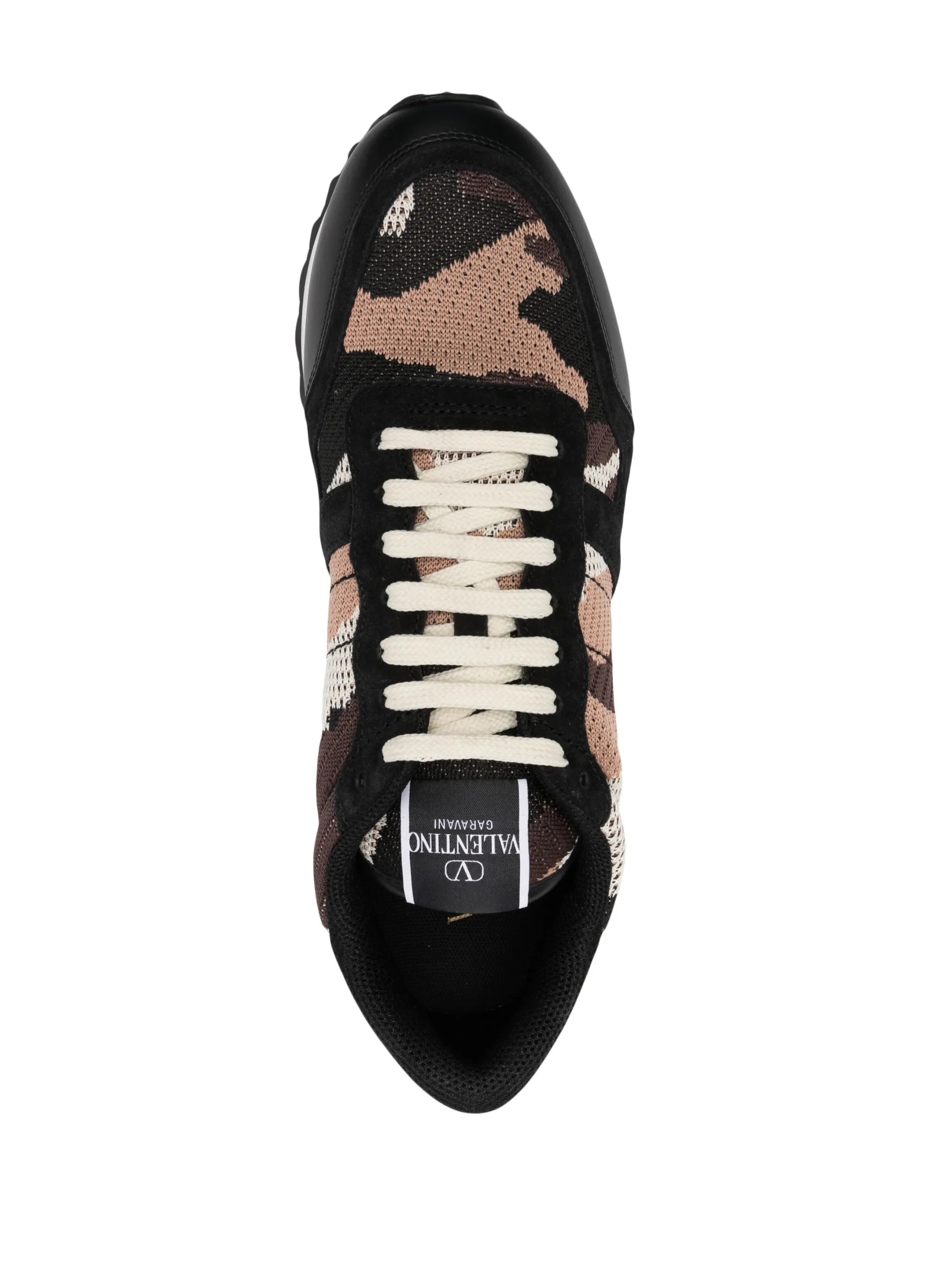 Camouflage Rockrunner low-top sneakers