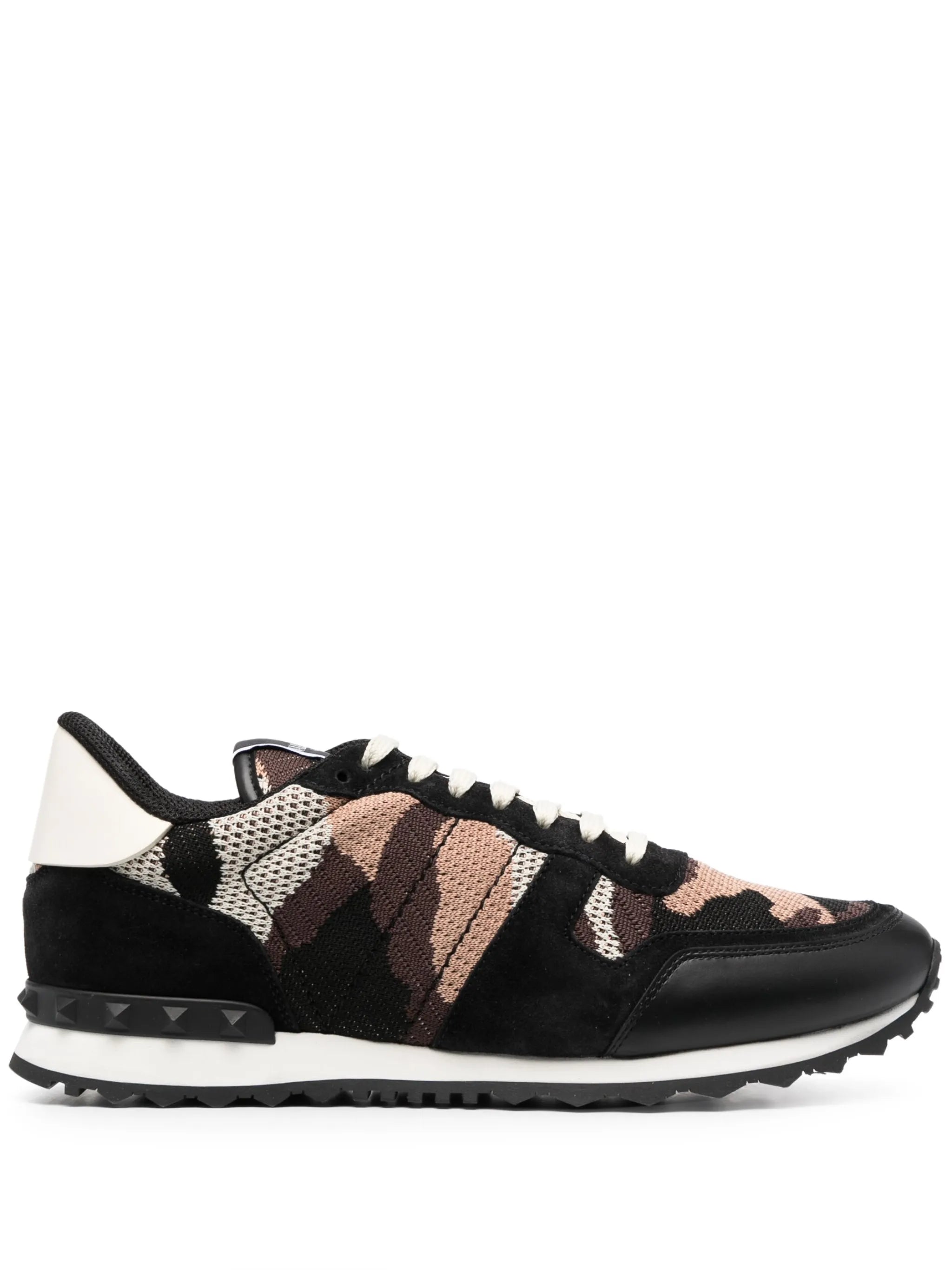 Camouflage Rockrunner low-top sneakers
