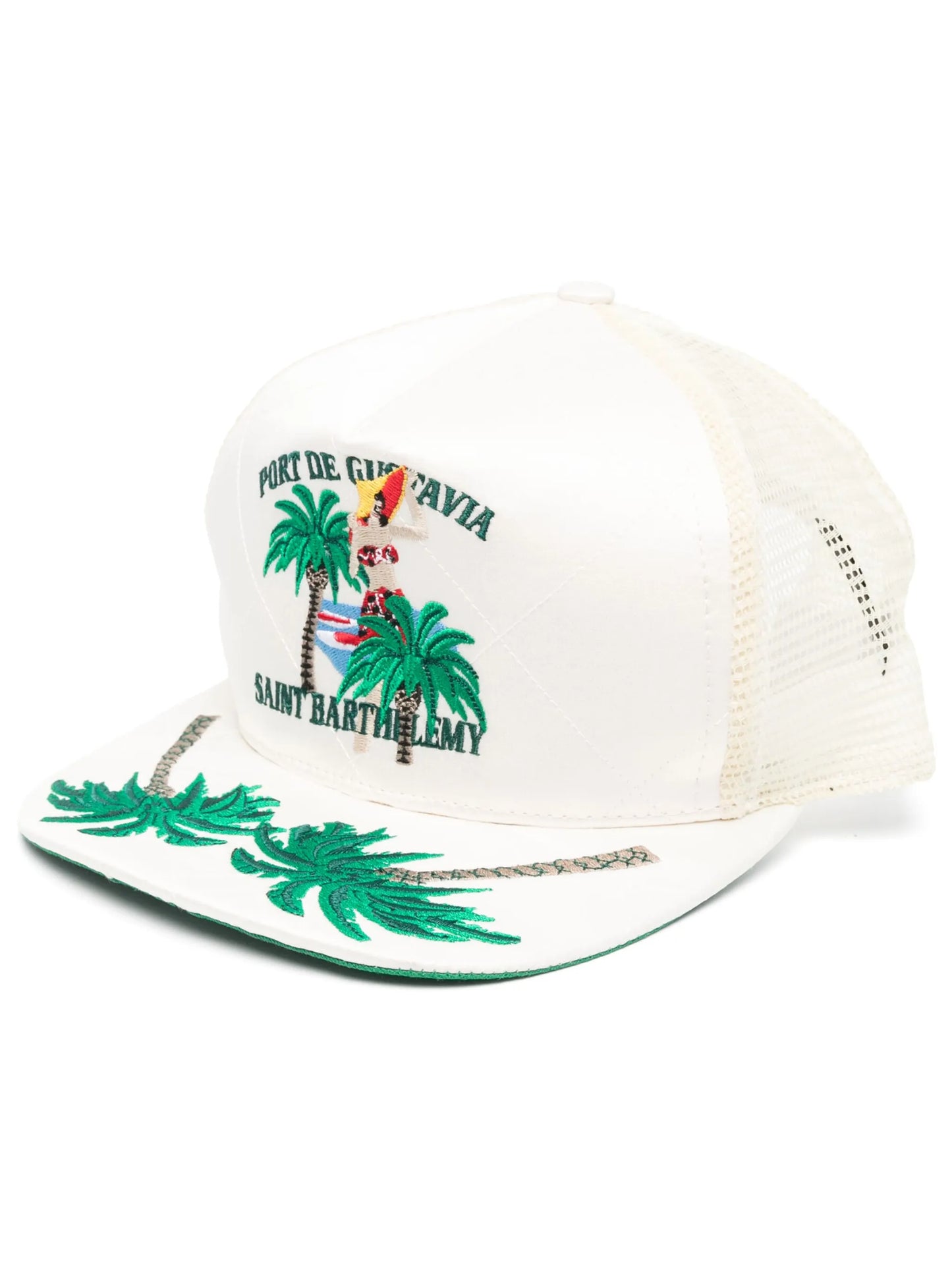 Palm Tree cotton-blend cap