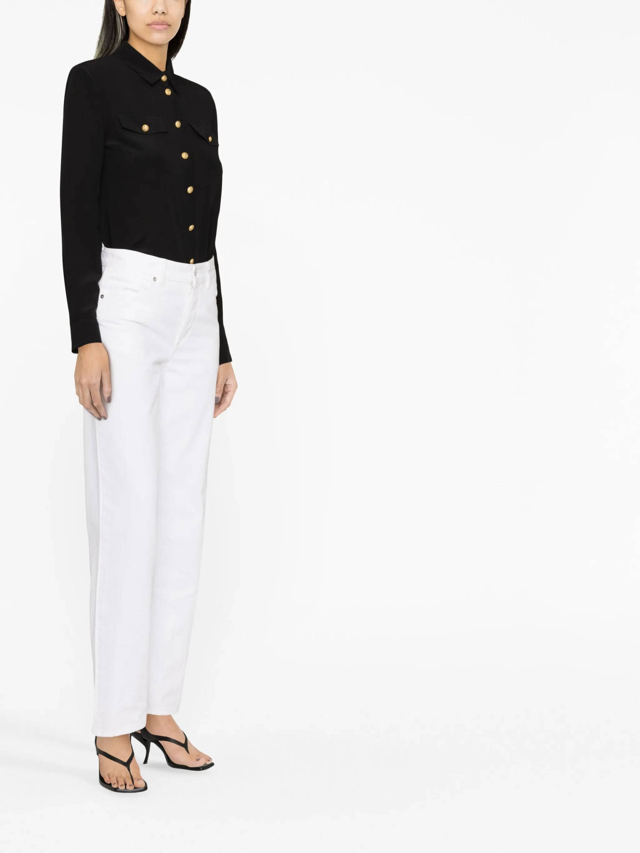 silk crepe de chine shirt