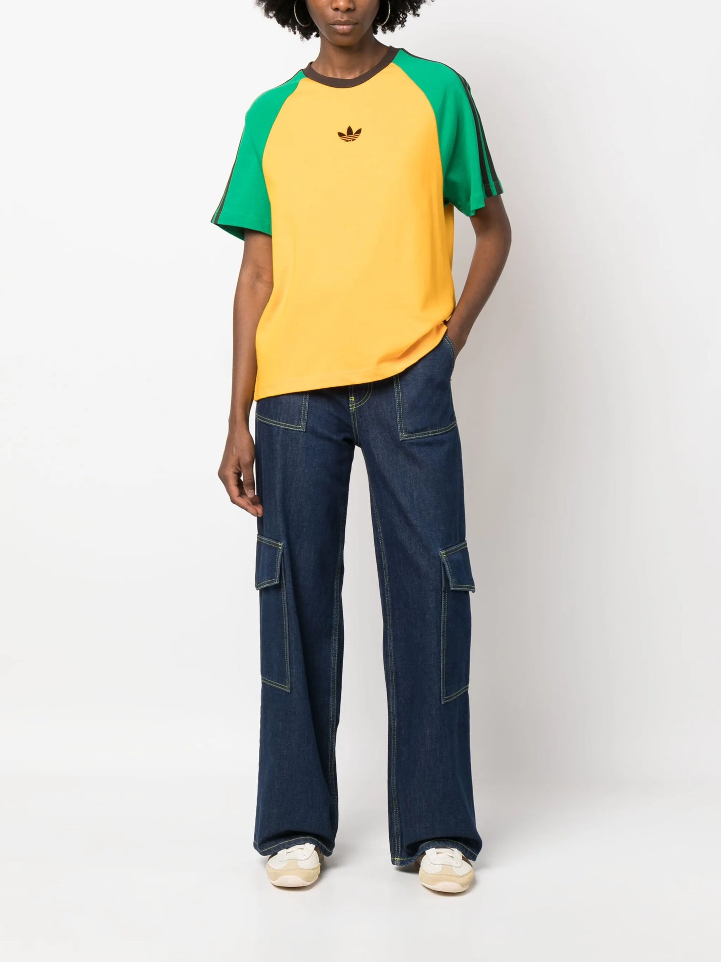 x Wales Bonner logo-embroidered T-shirt