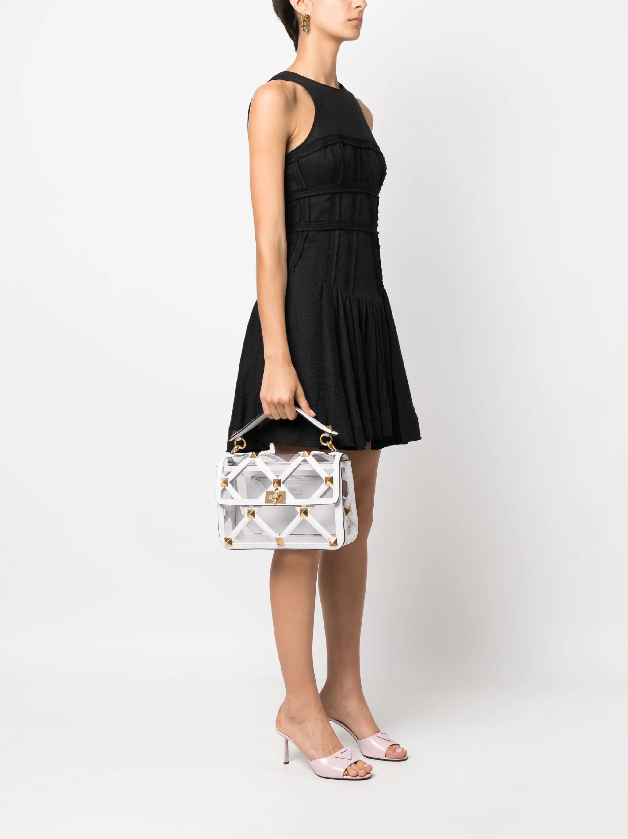 medium Roman Stud crossbody bag