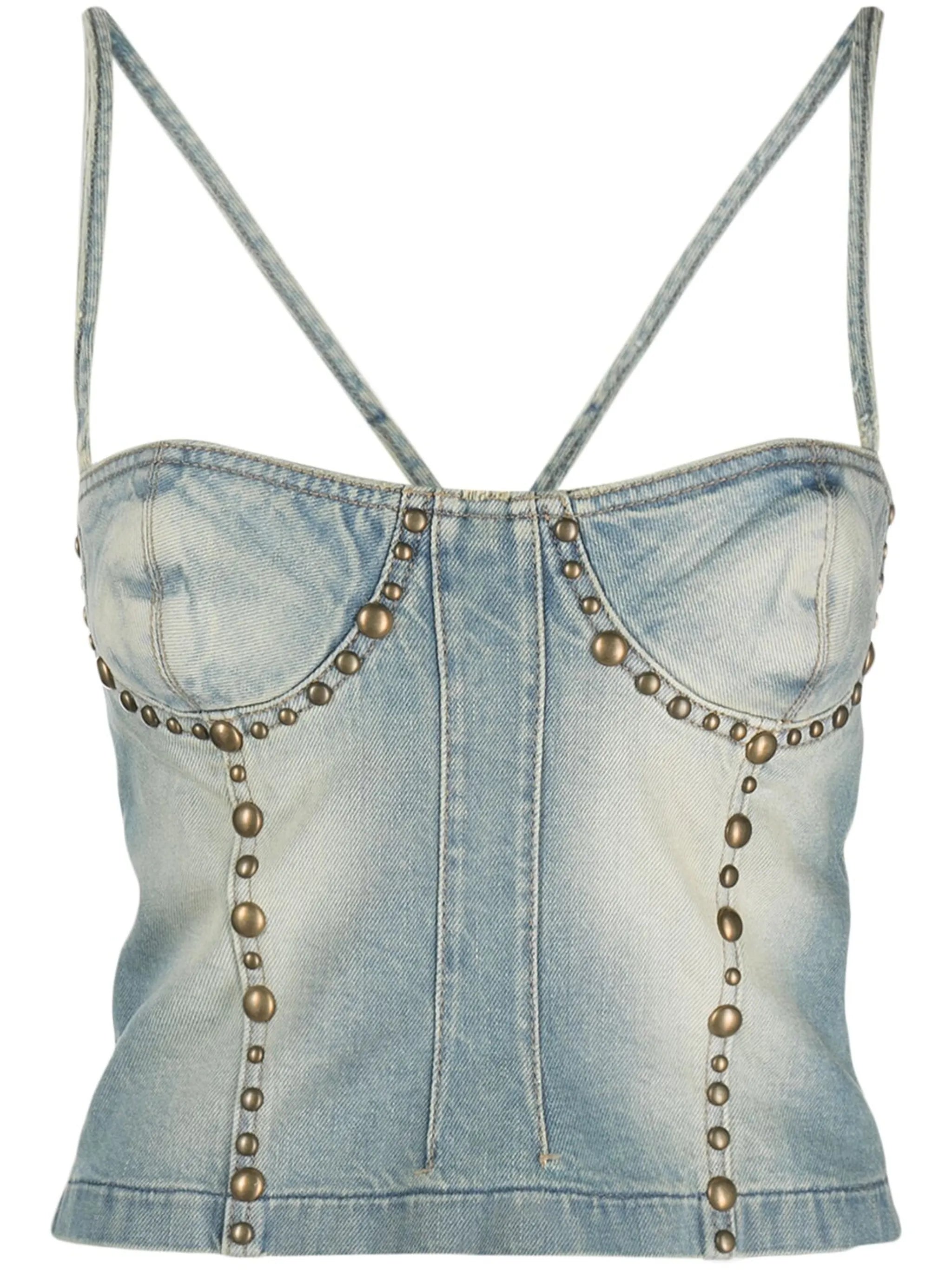 Jean denim tank top