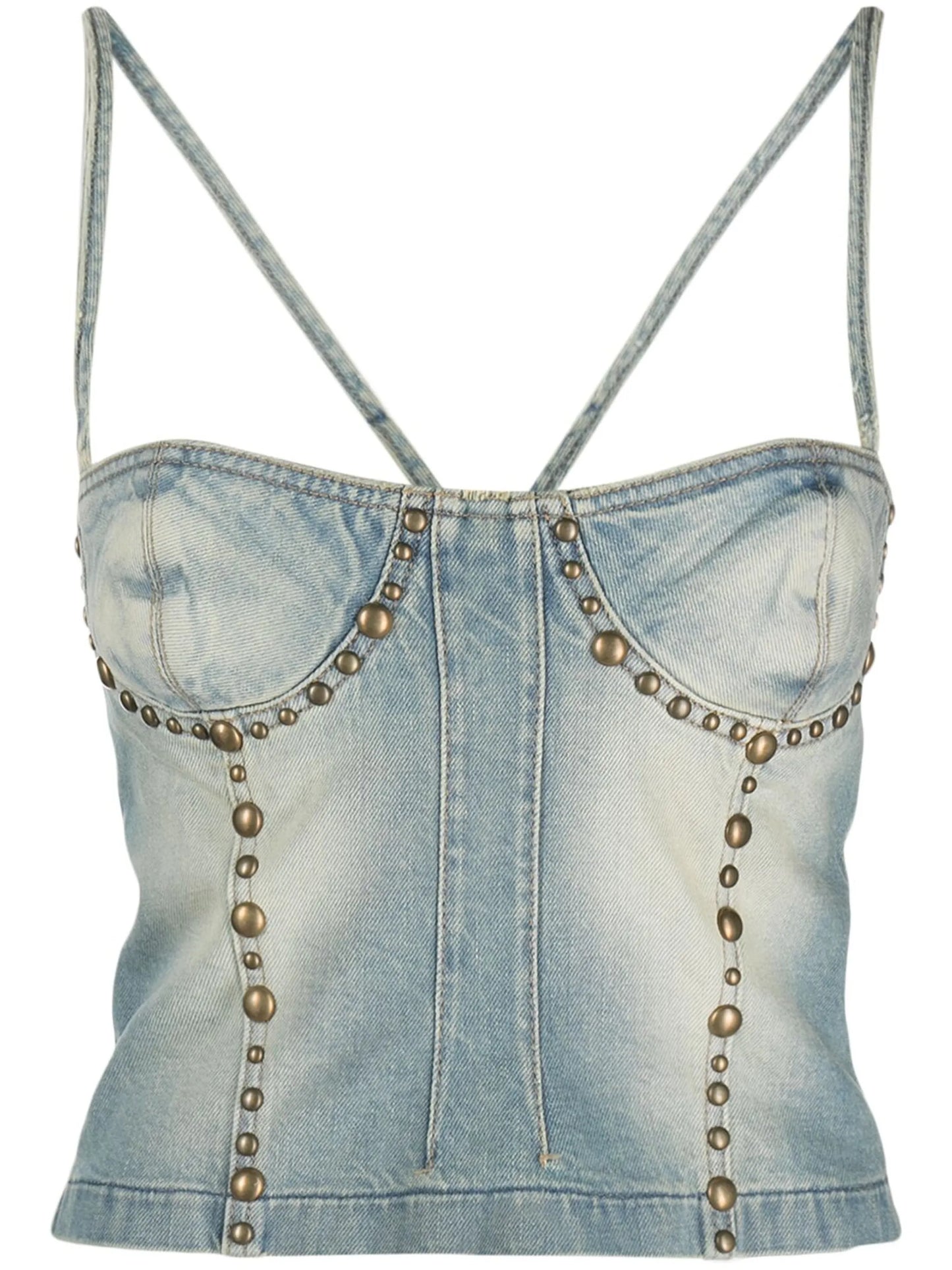 Jean denim tank top