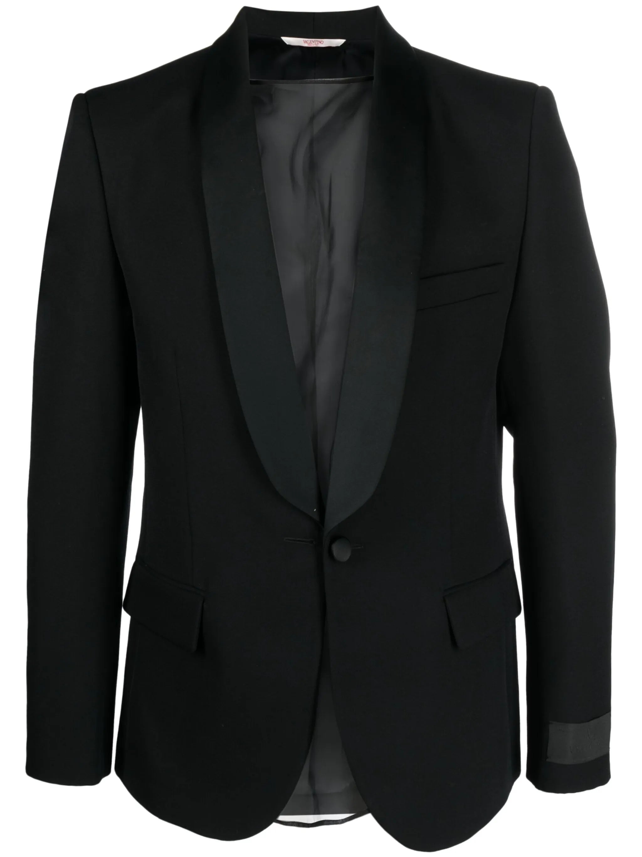 single-breasted blazer