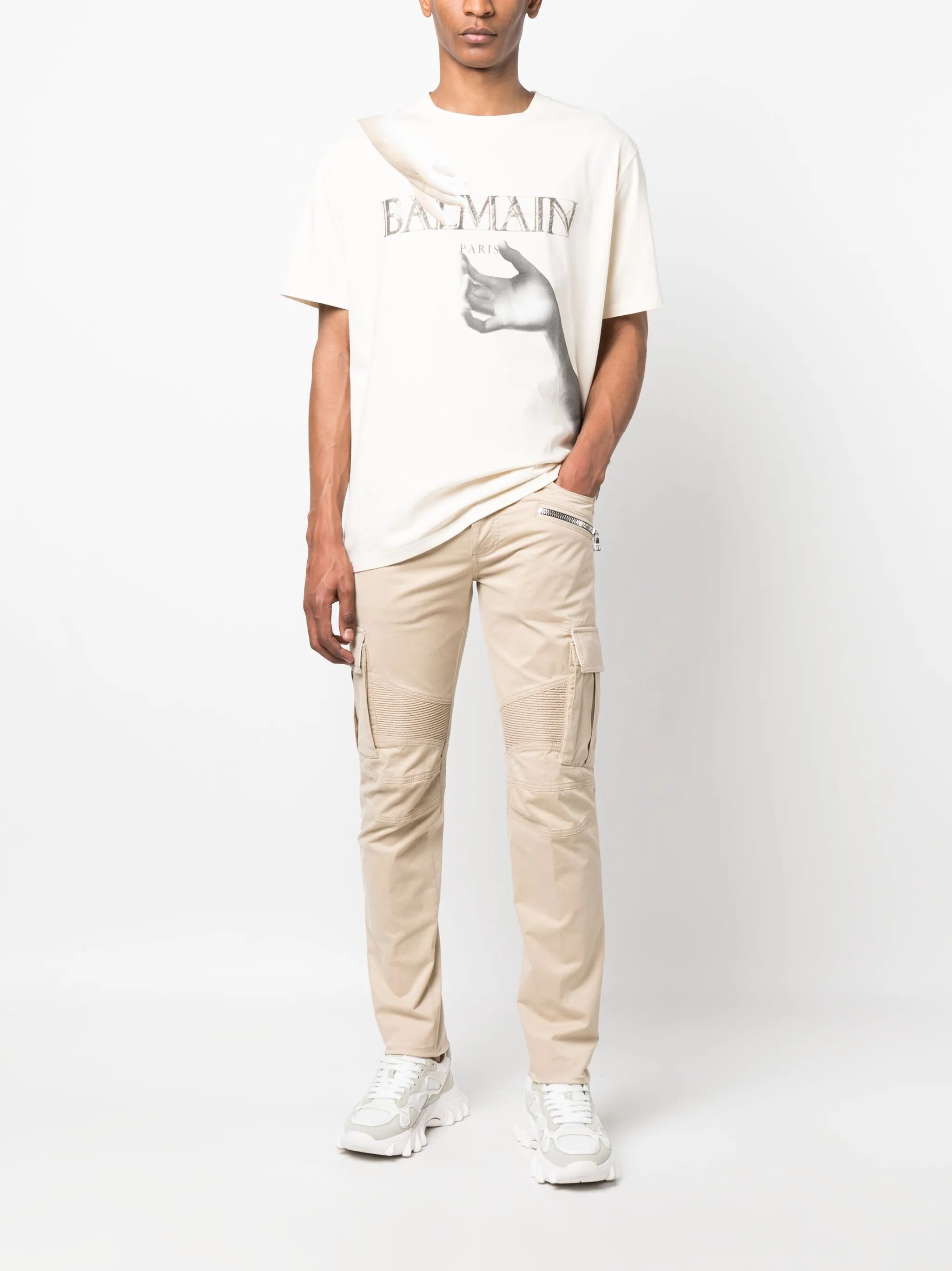 straight-leg cargo pants