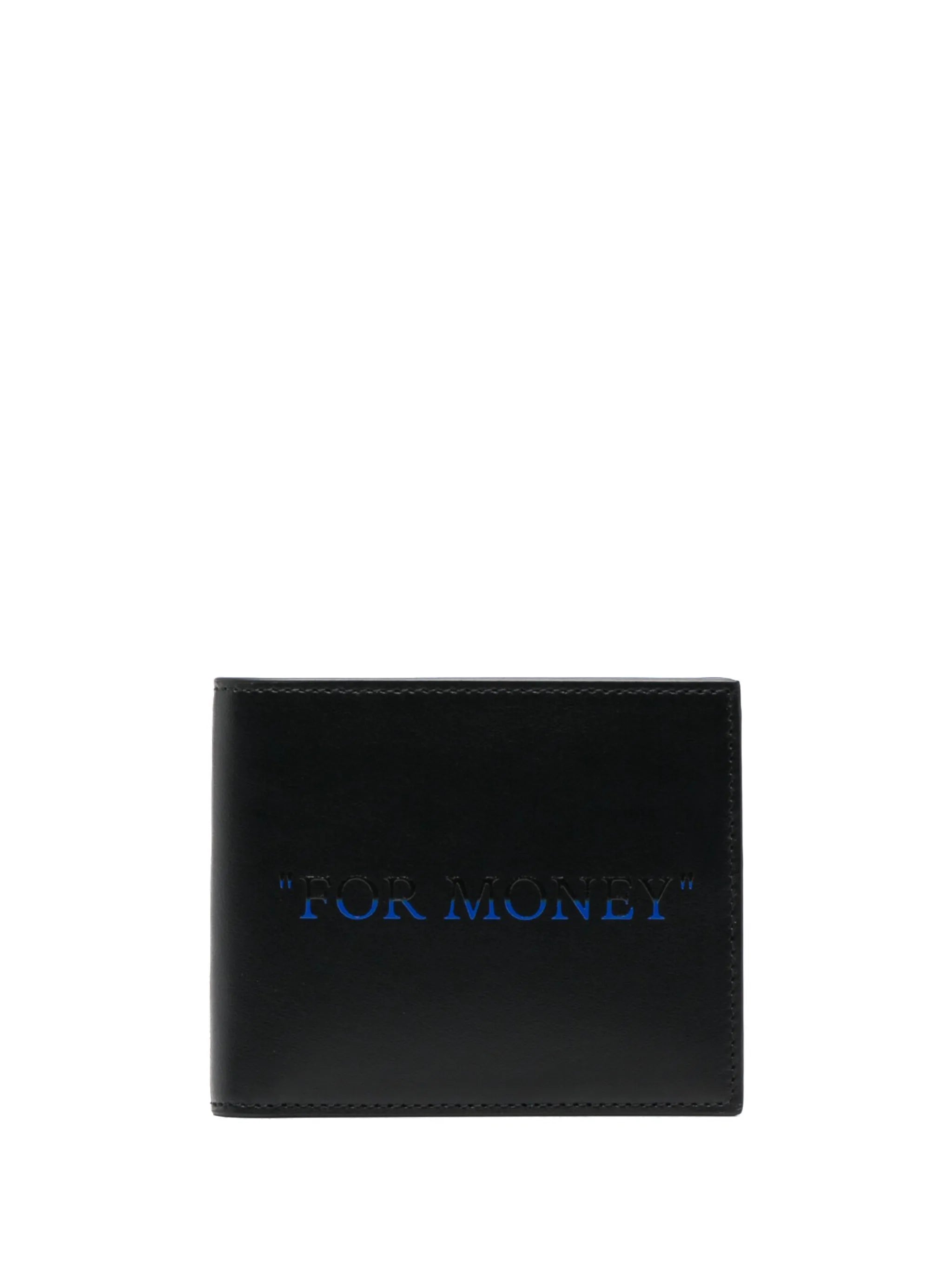 Quote Bookish bifold leather wallet