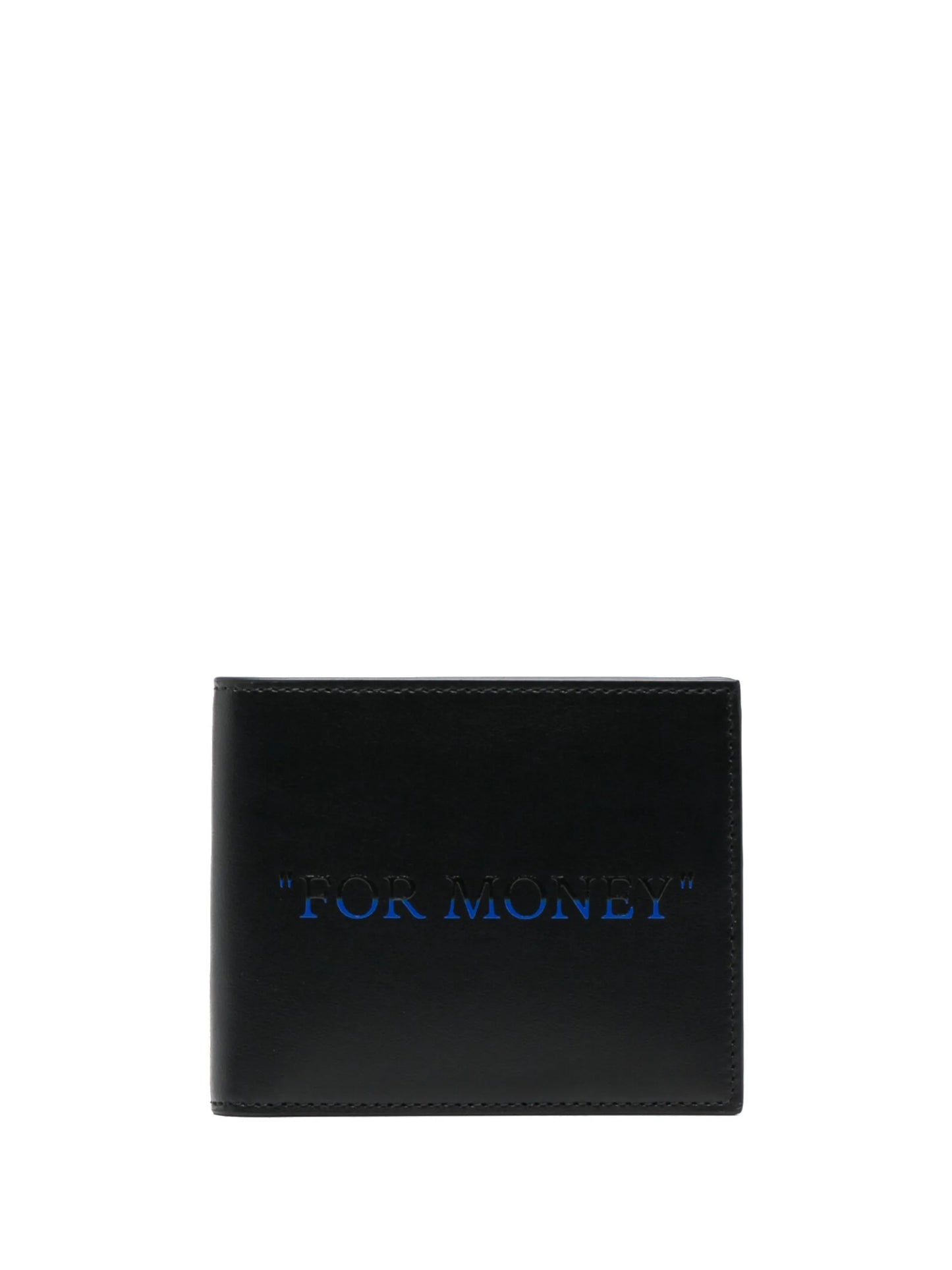 Quote Bookish bifold leather wallet