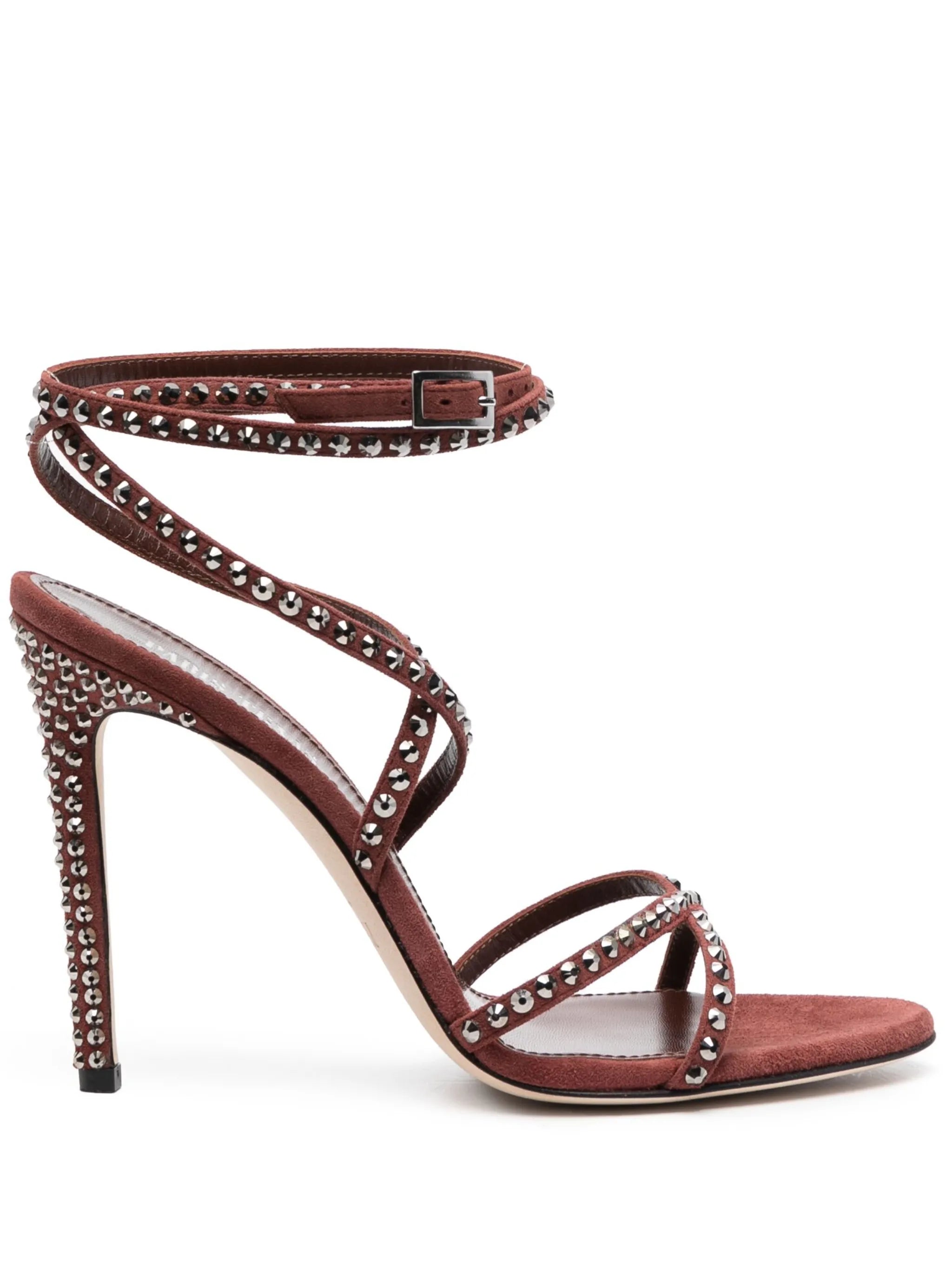 Holly Zoe 105mm stud-embellished sandals