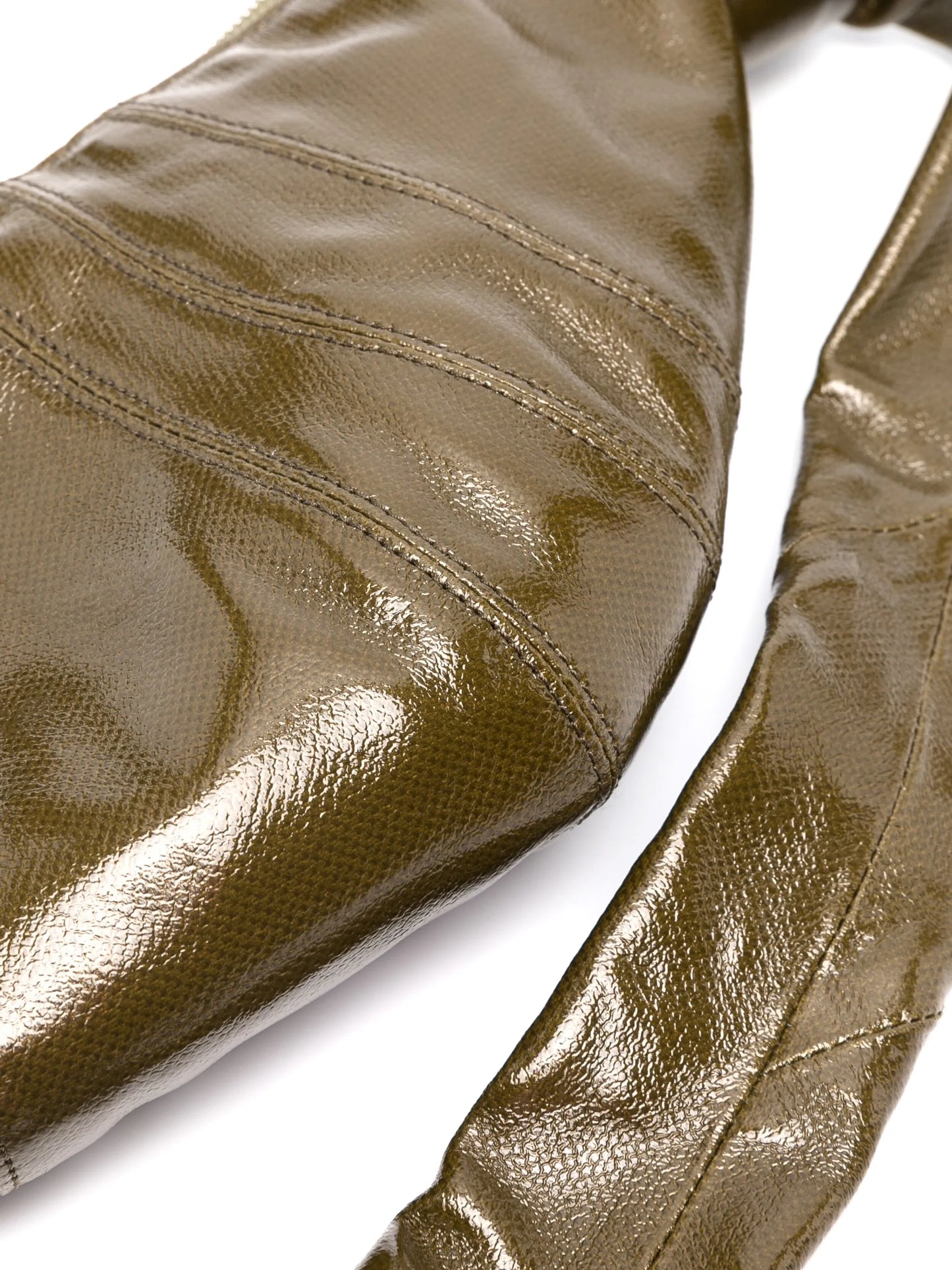 Croissant slouch-body messenger bags