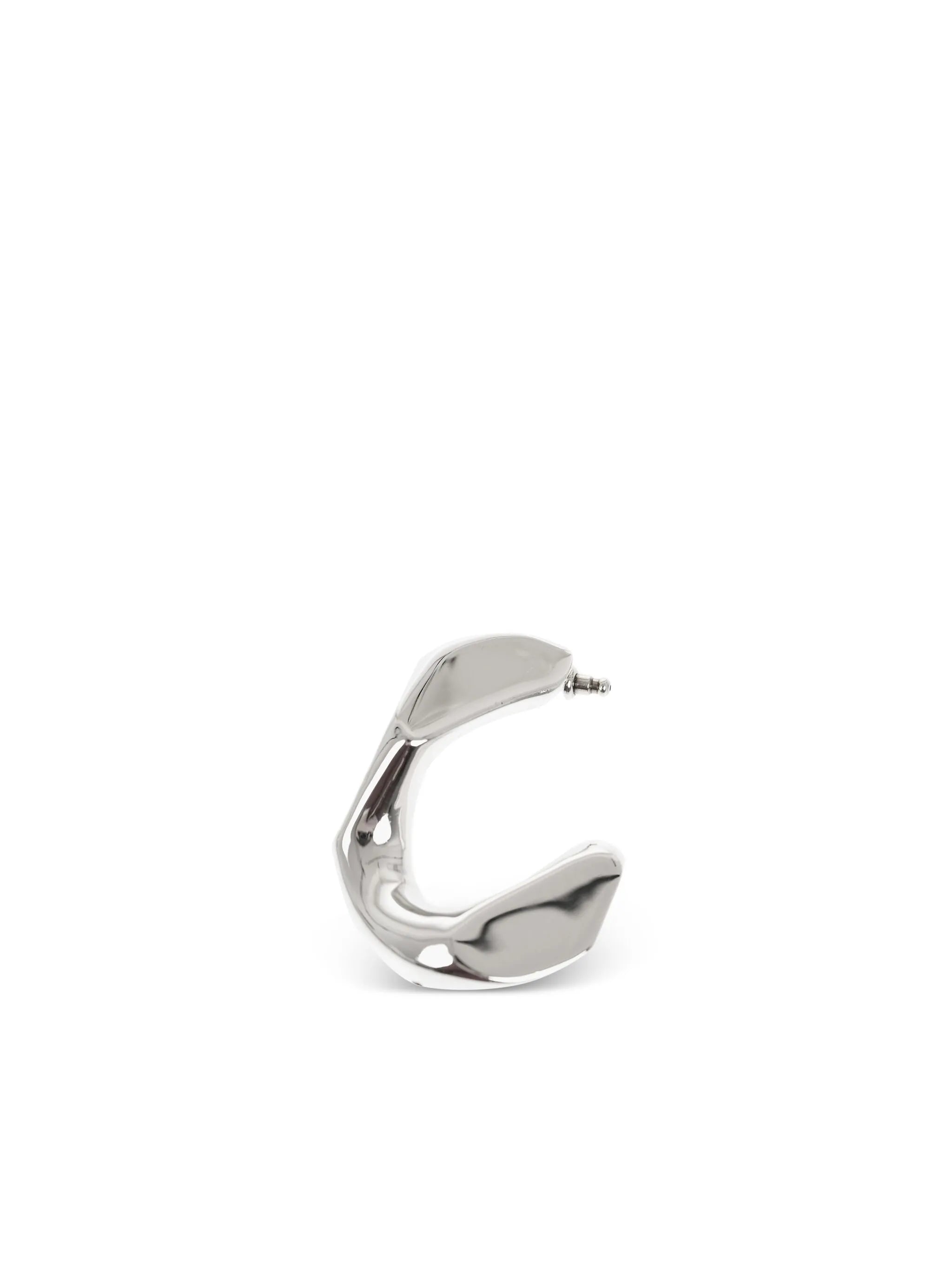 chain hoop earrings