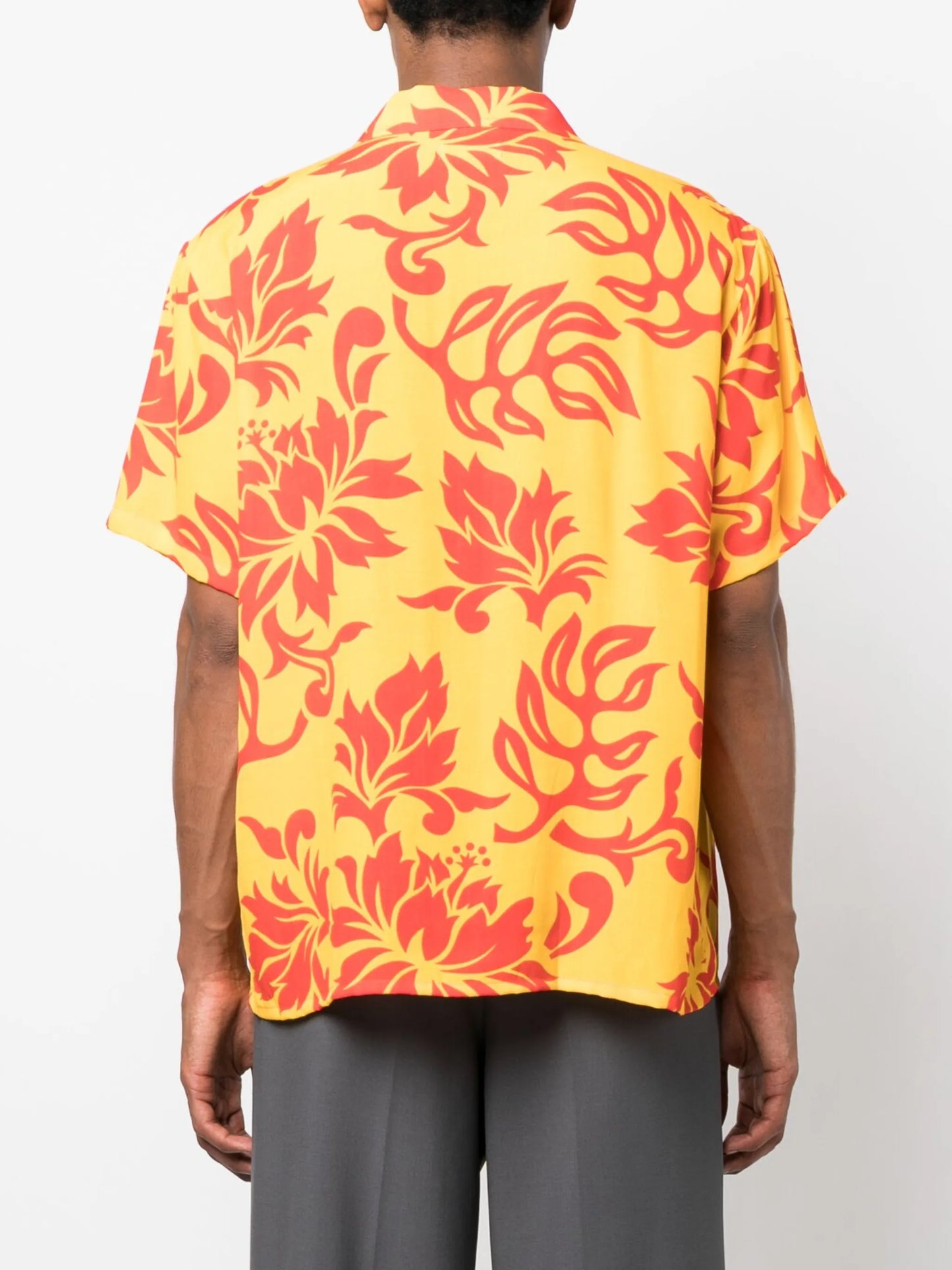 Tropical Flowers short-sleeve shirt