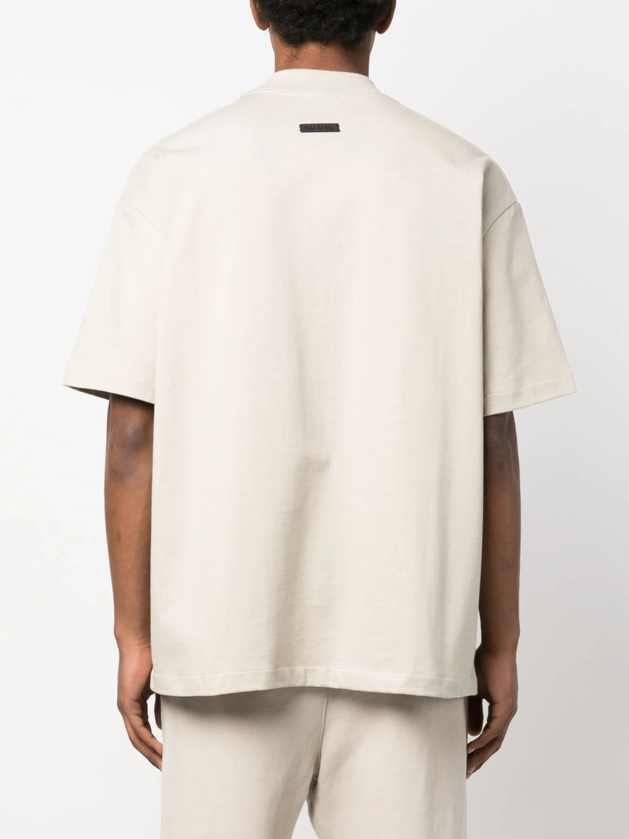 Eternal-print cotton T-shirt