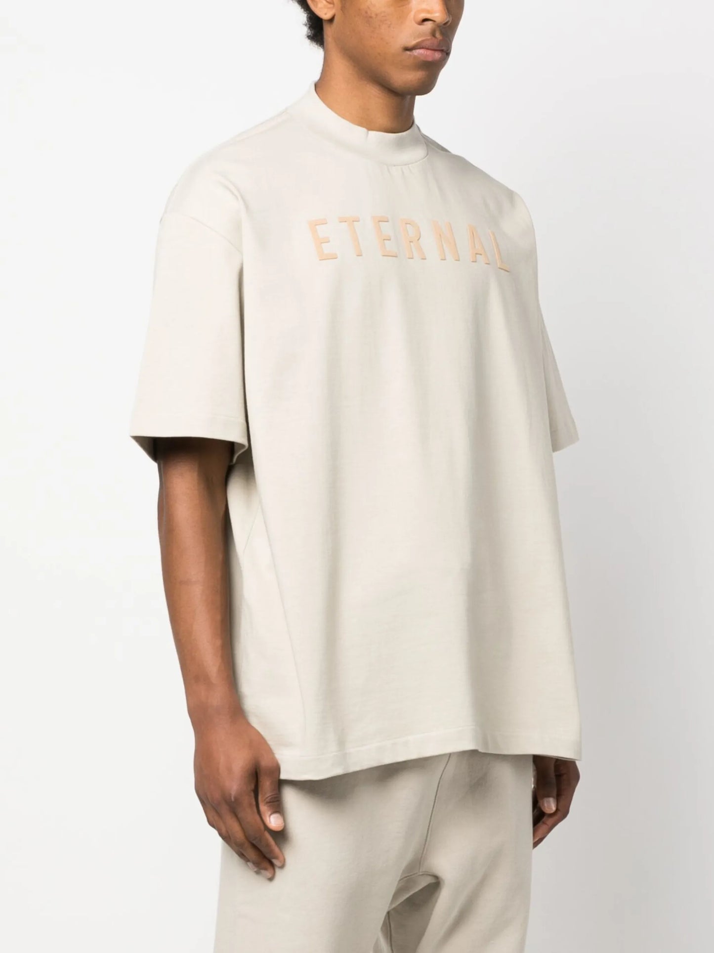 Eternal-print cotton T-shirt