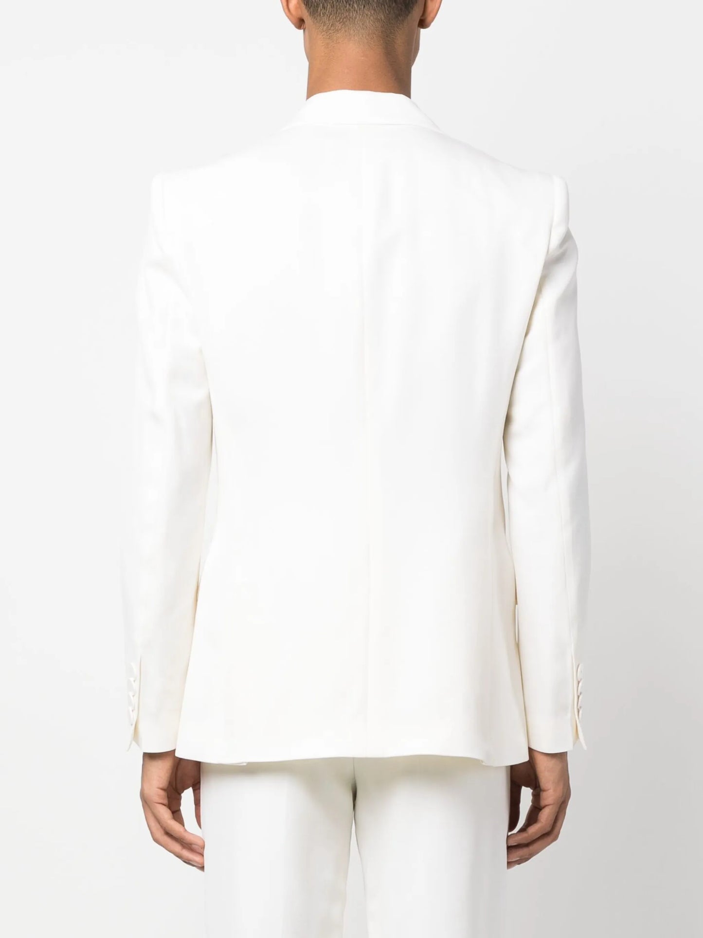 embroidered double-breasted blazer