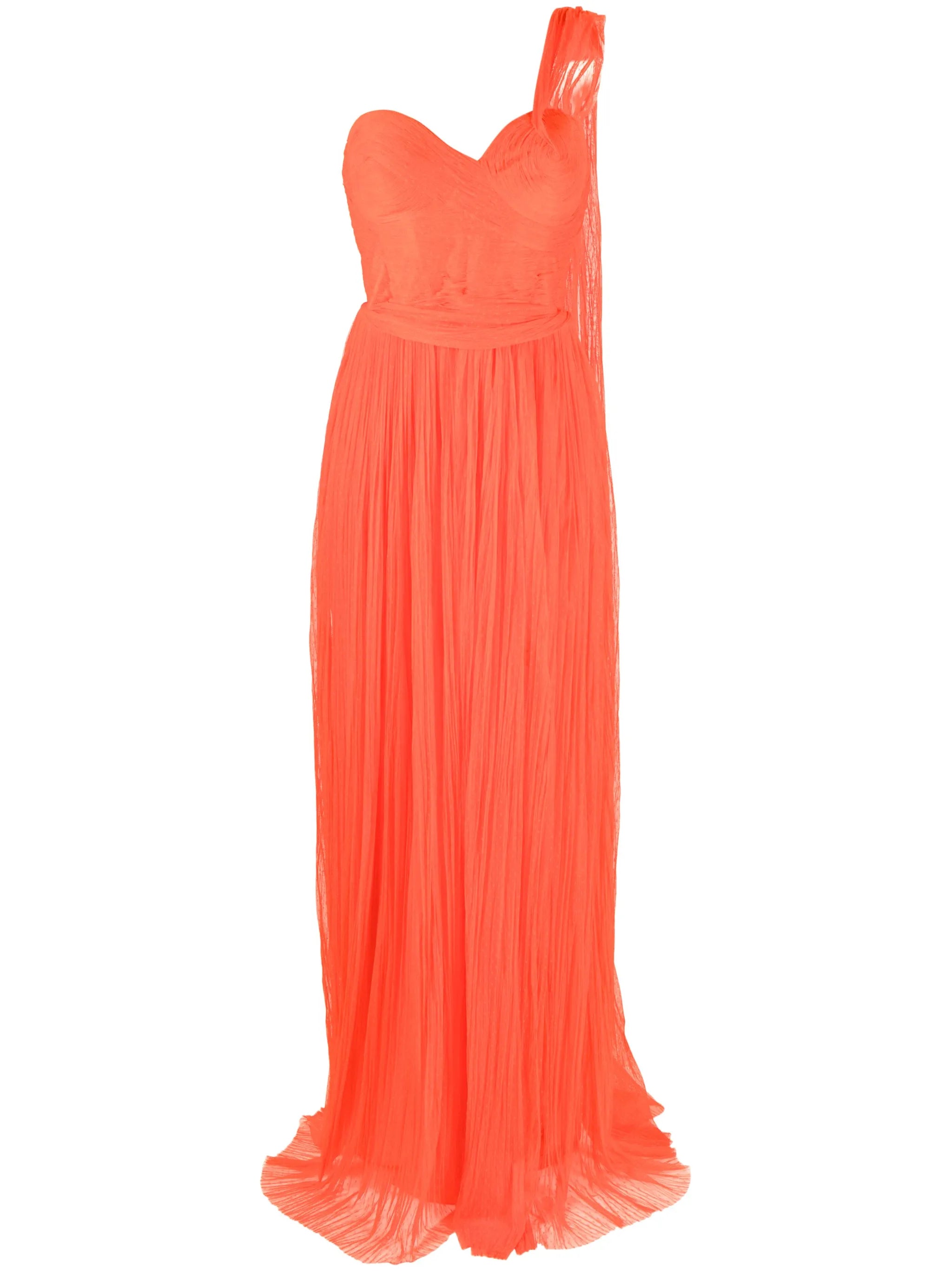 Petra one-shoulder gown