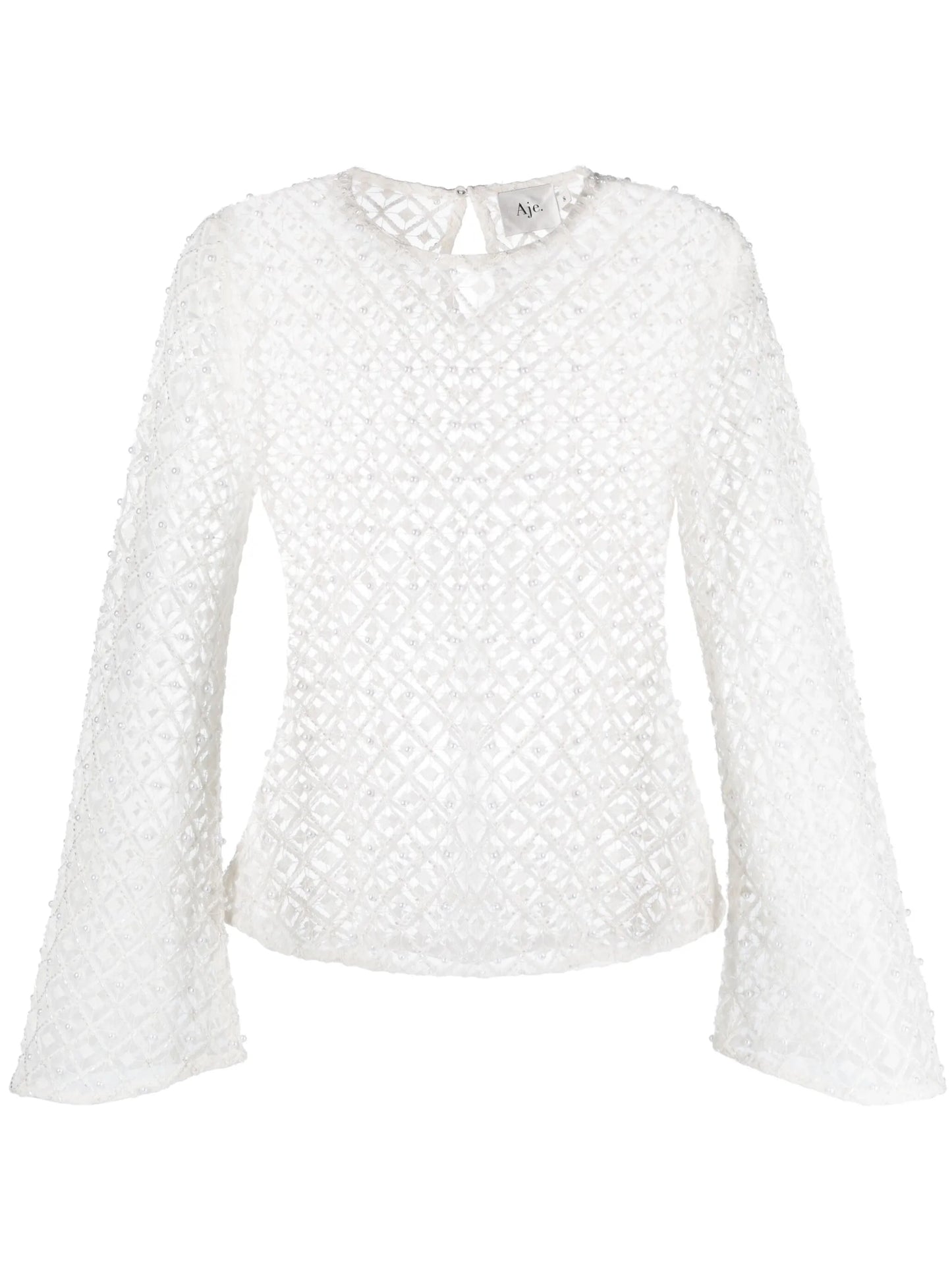Freya Diamond Pearl sheer top