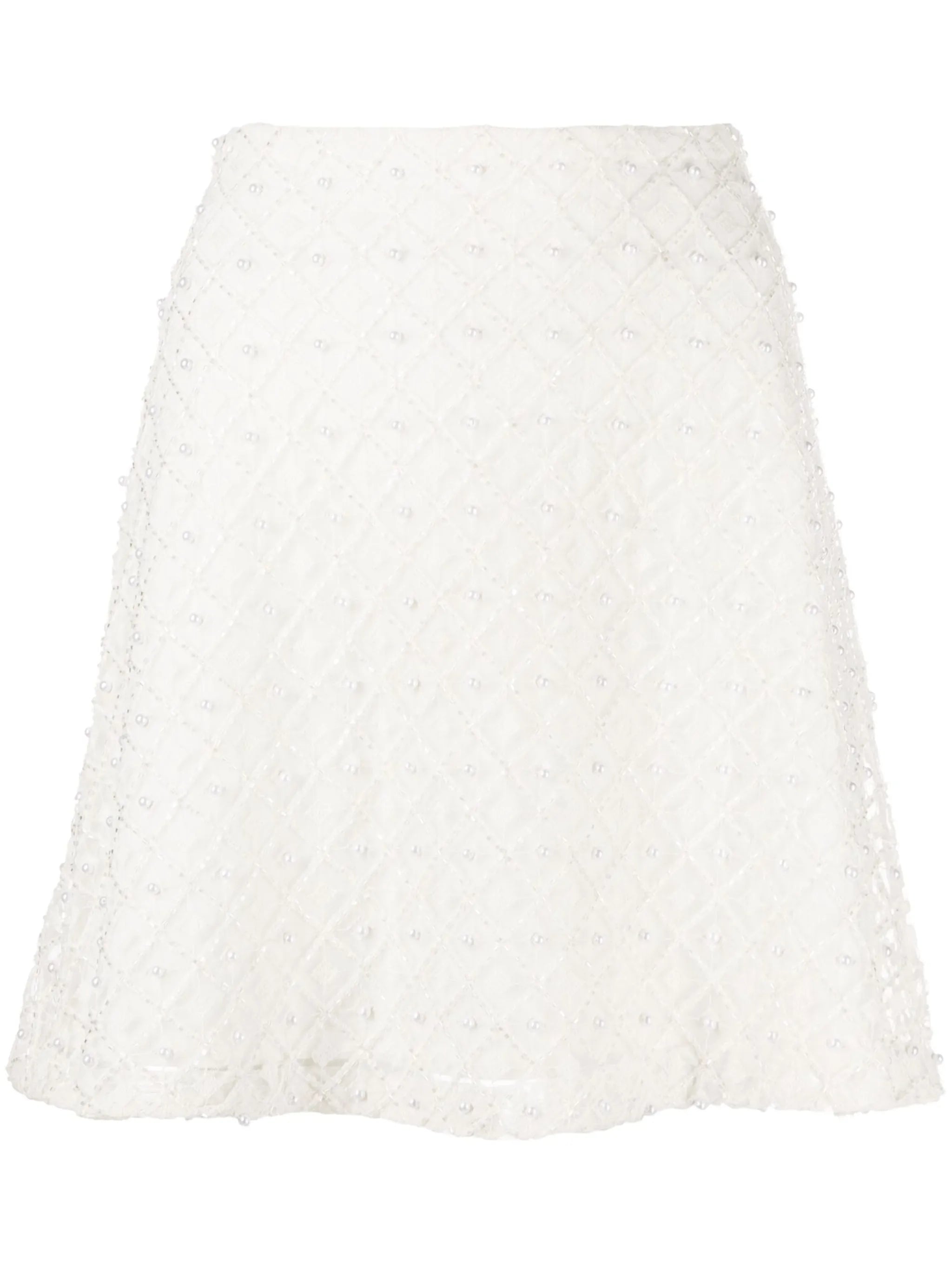 Freya bead-embellished miniskirt
