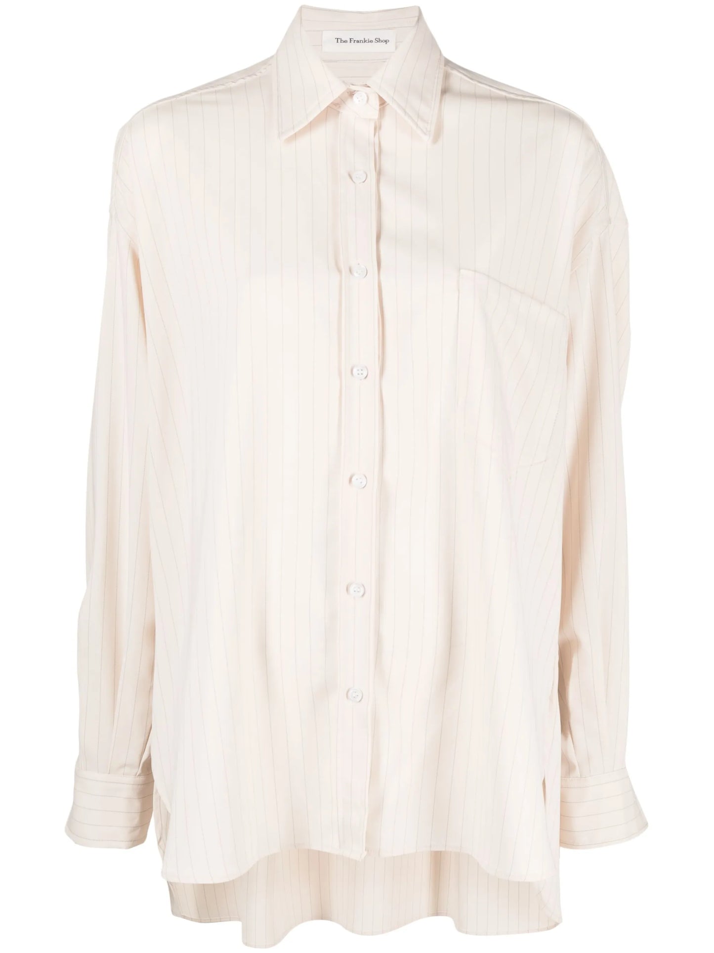 Georgia pinstriped long-sleeve shirt