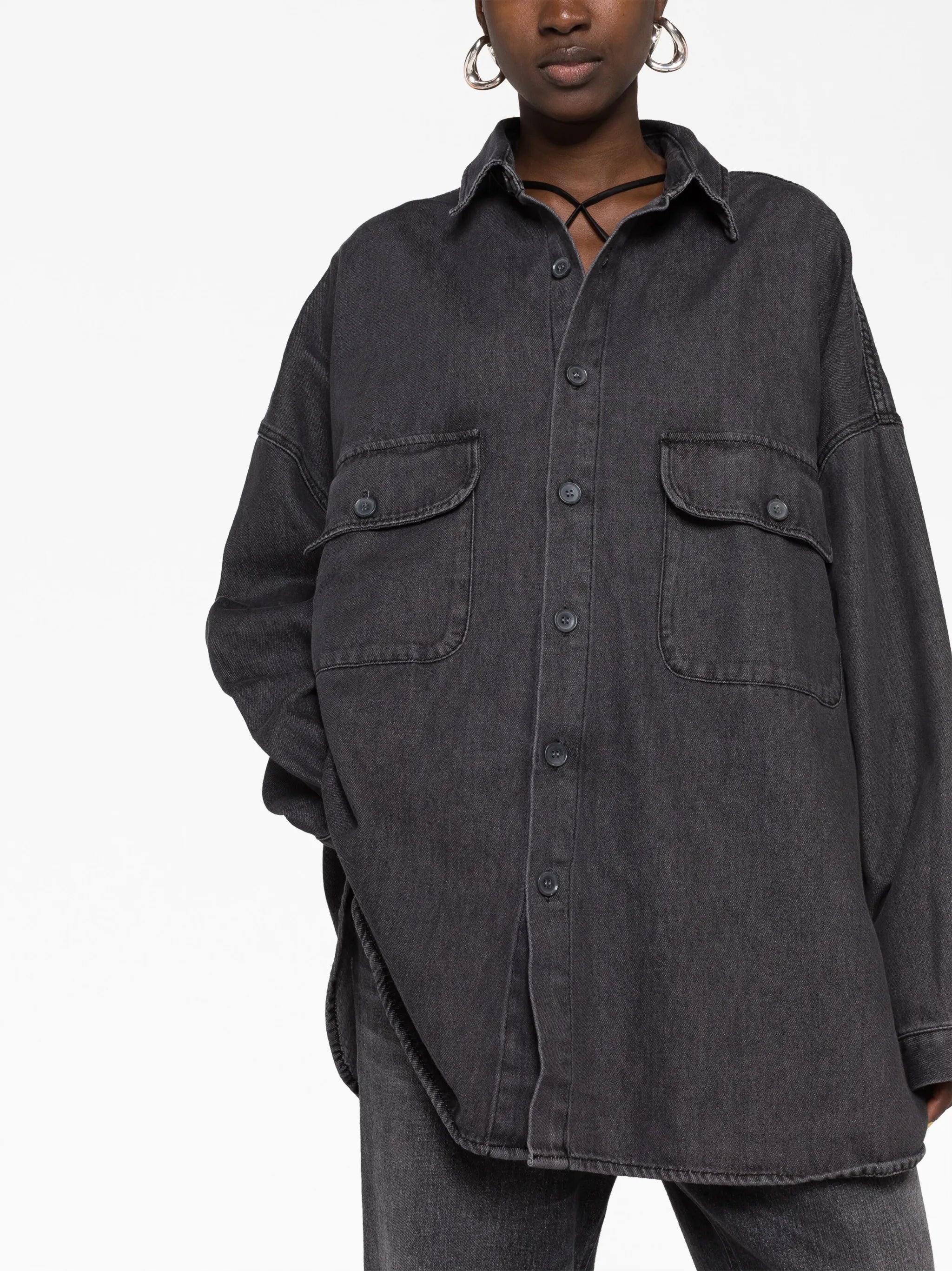 Dallas denim overshirt