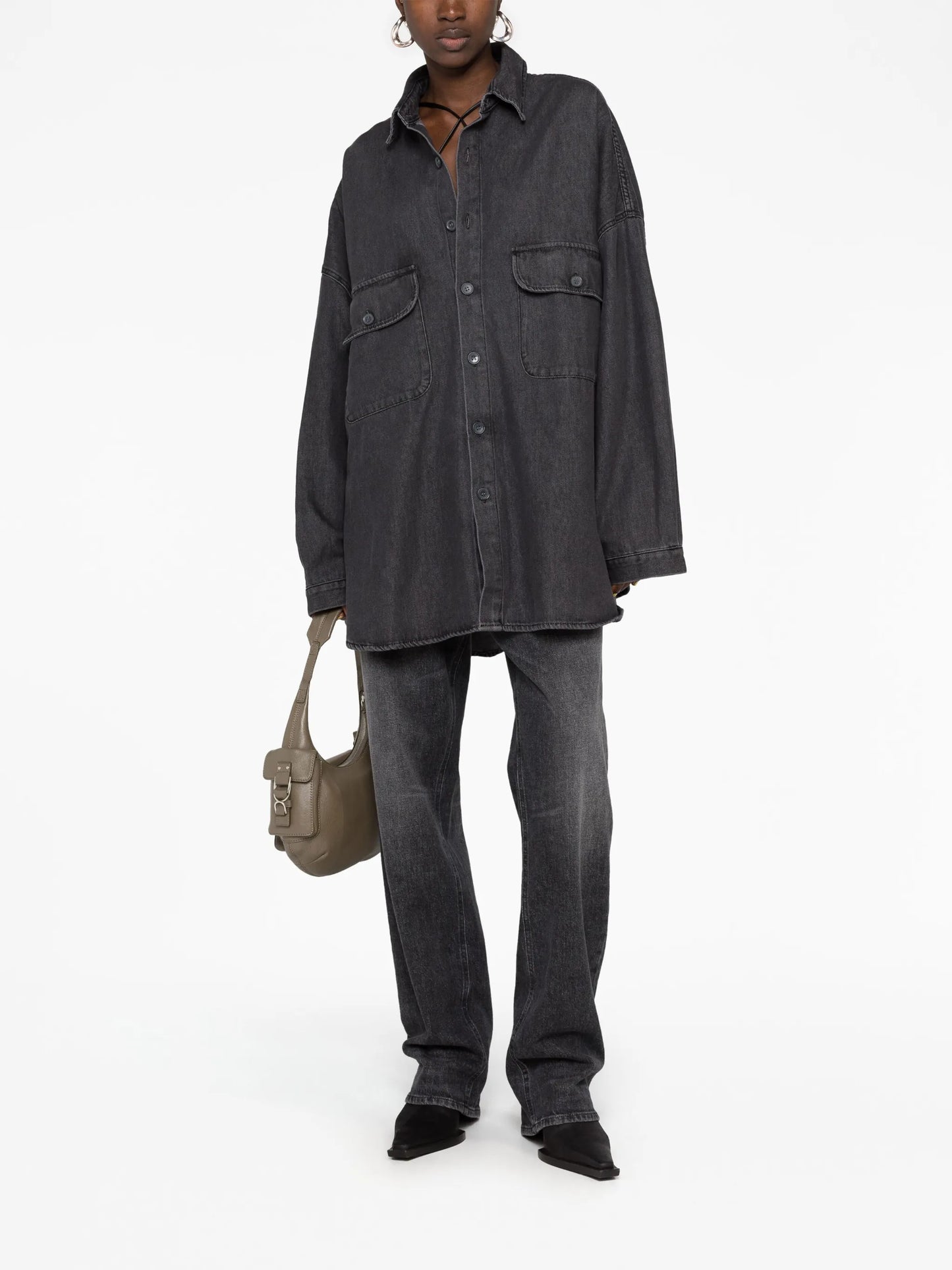 Dallas denim overshirt