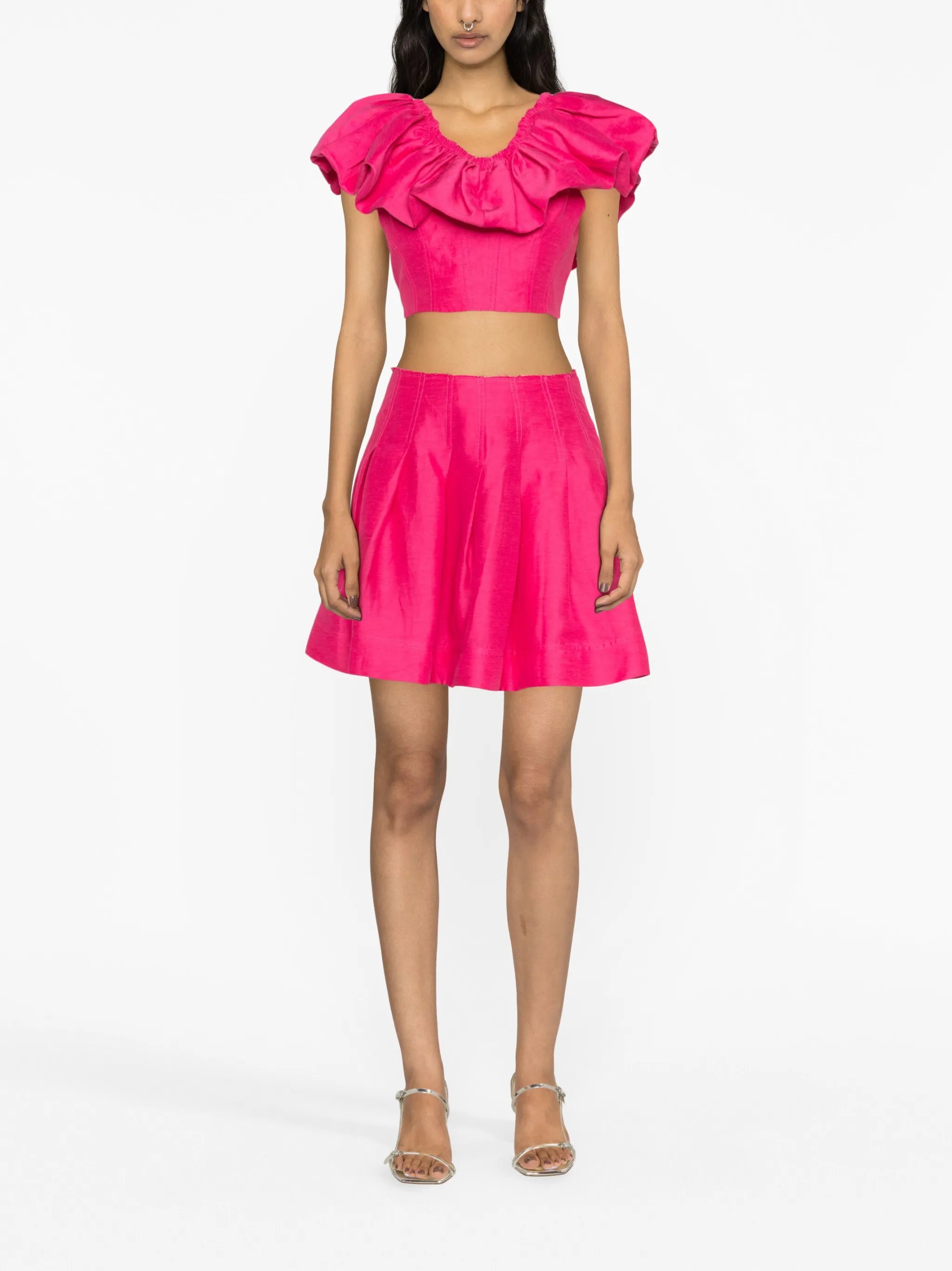 Shelia pleated miniskirt