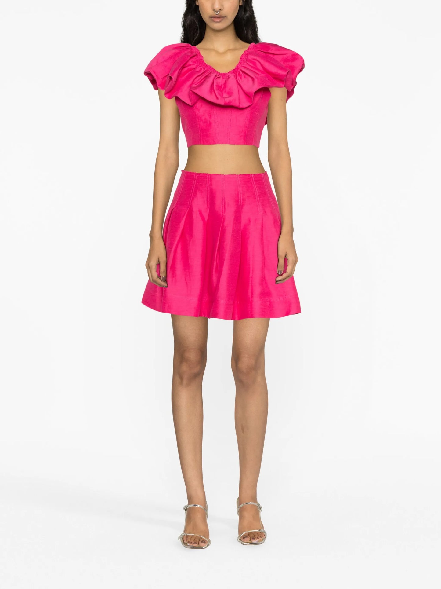 Shelia pleated miniskirt