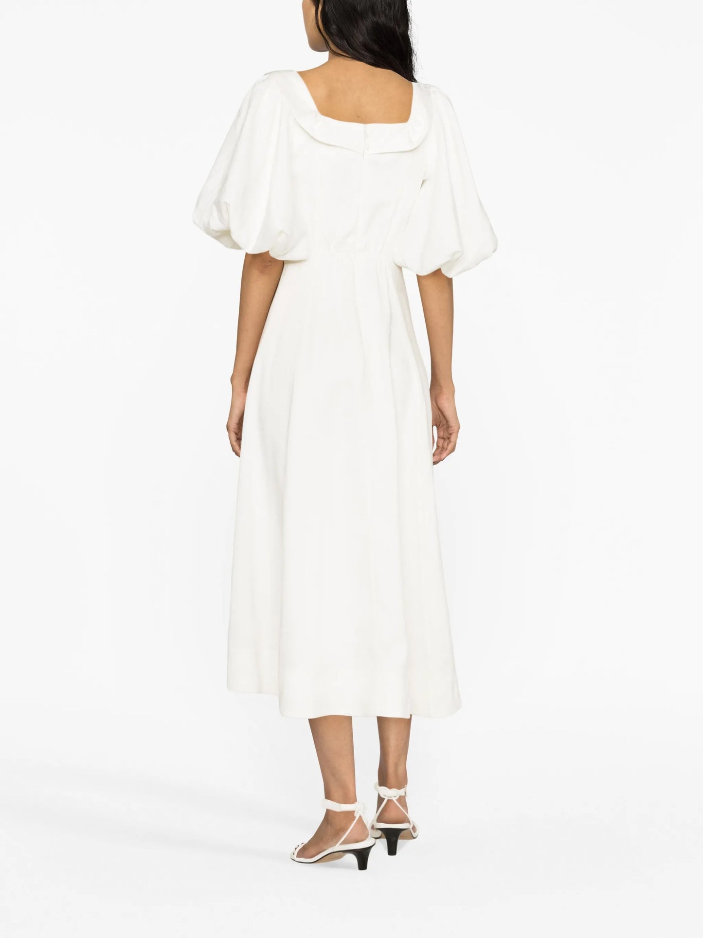 Jessica frilled midi dress