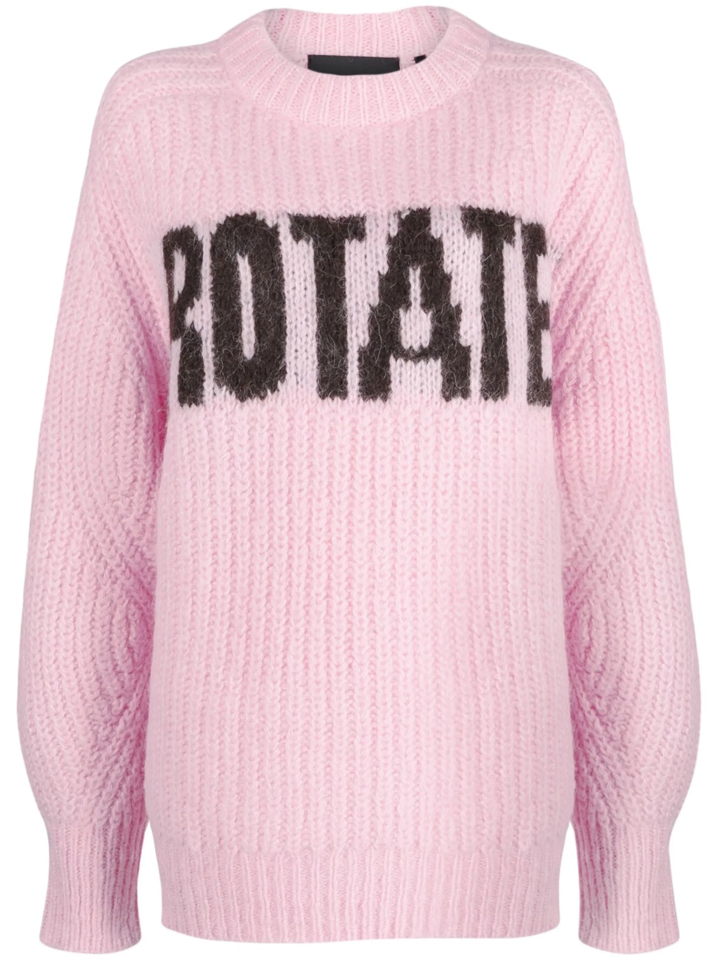 logo-intarsia wool-blend jumper