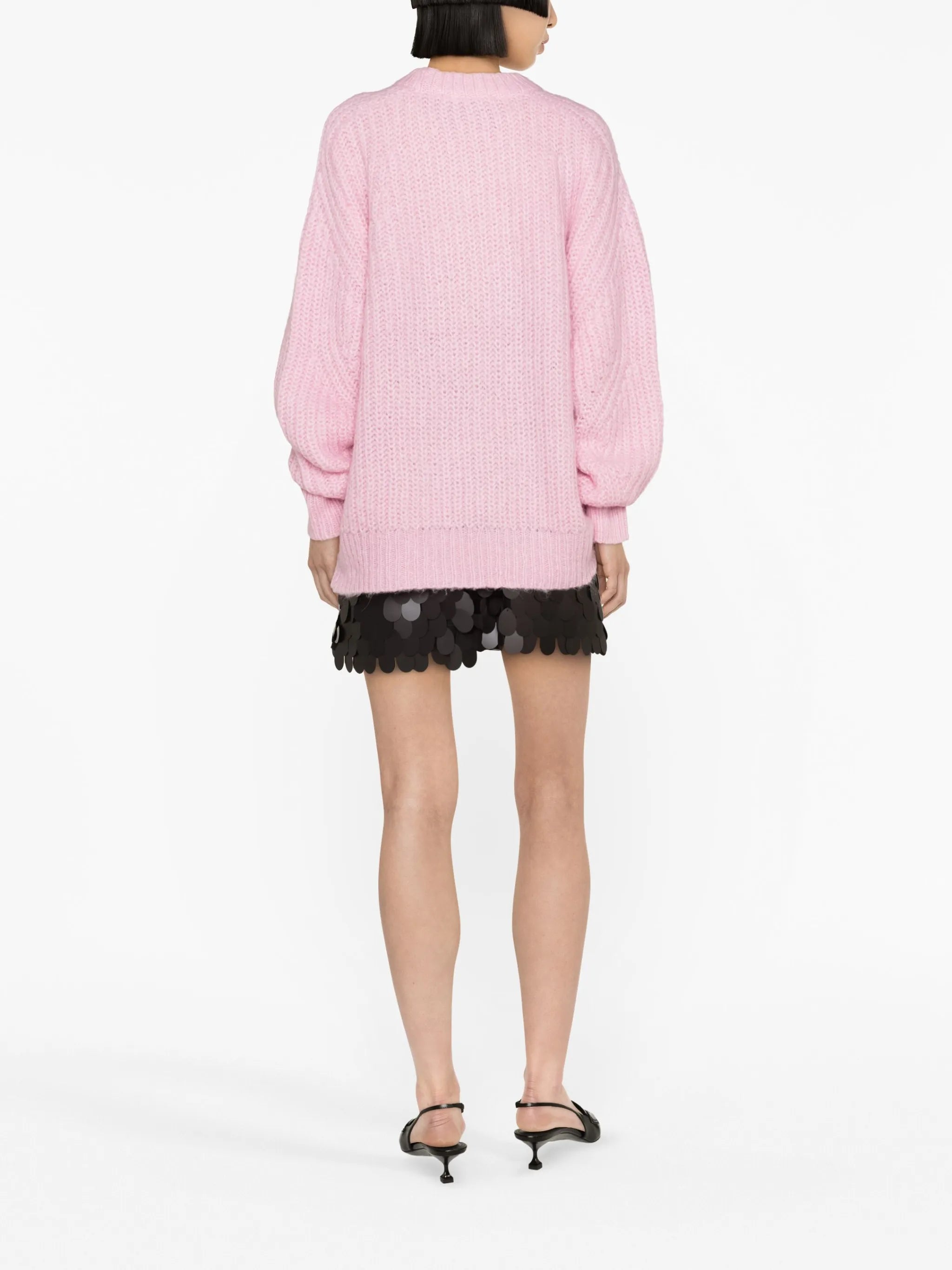 logo-intarsia wool-blend jumper