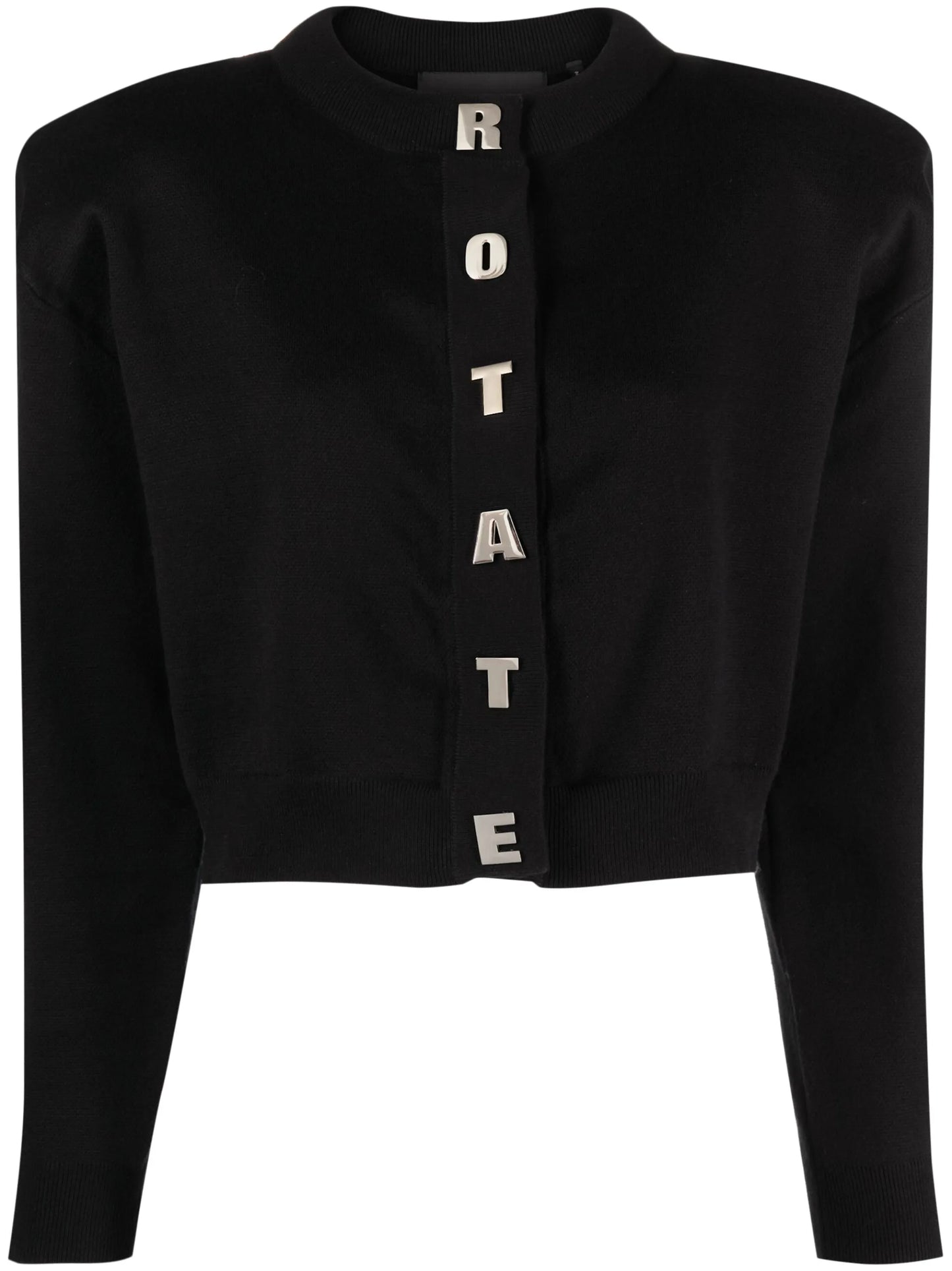logo-plaque cardigan