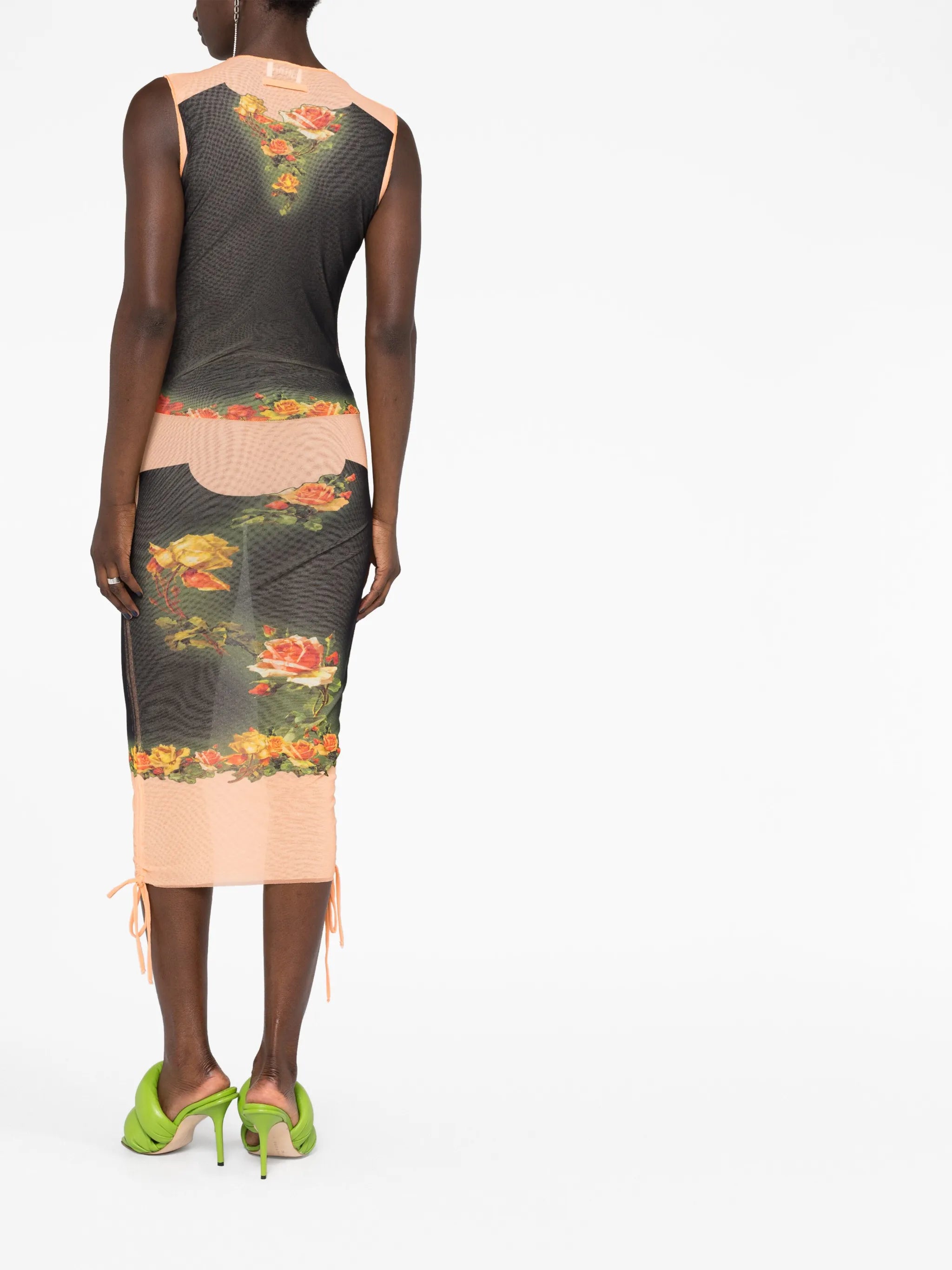 Fleurs Petit Grand-print dress